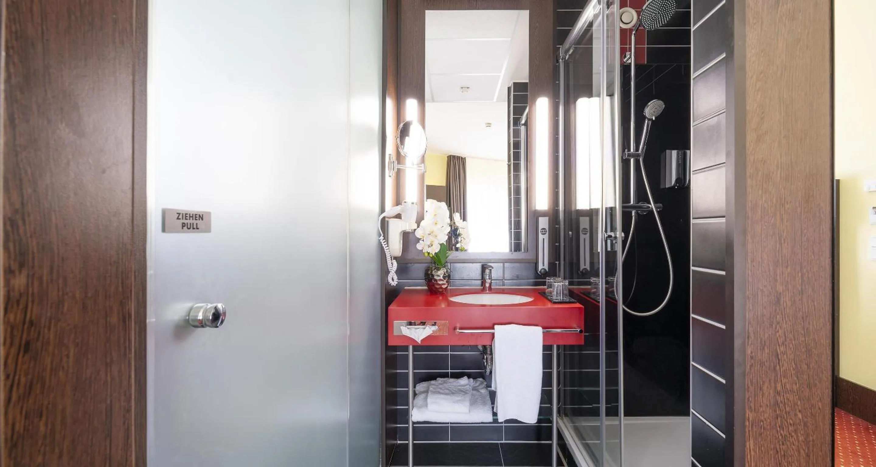 Bathroom in Best Western Plus Amedia Art Salzburg