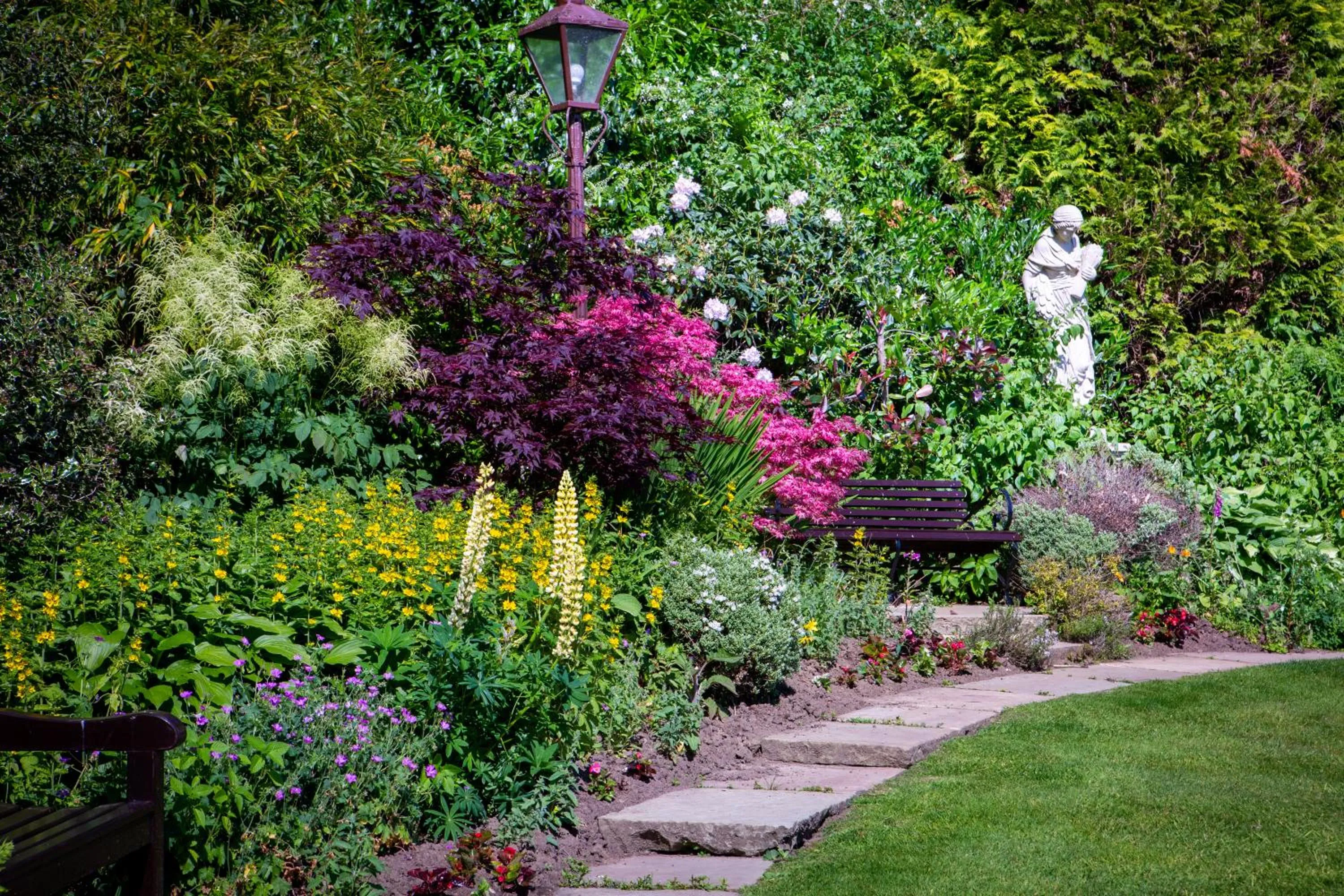 Garden in Gibbon Bridge Hotel