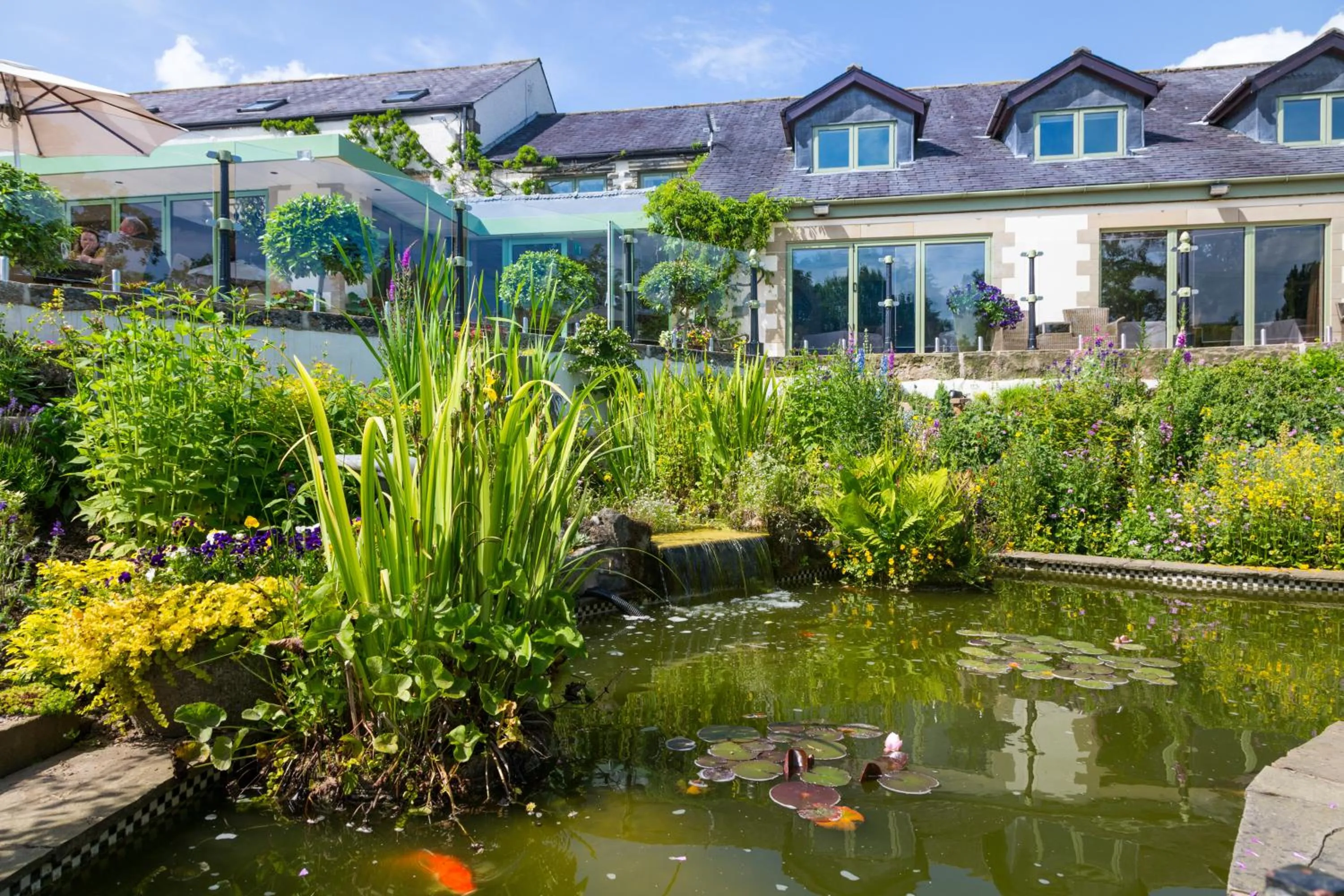 Property building in Gibbon Bridge Hotel
