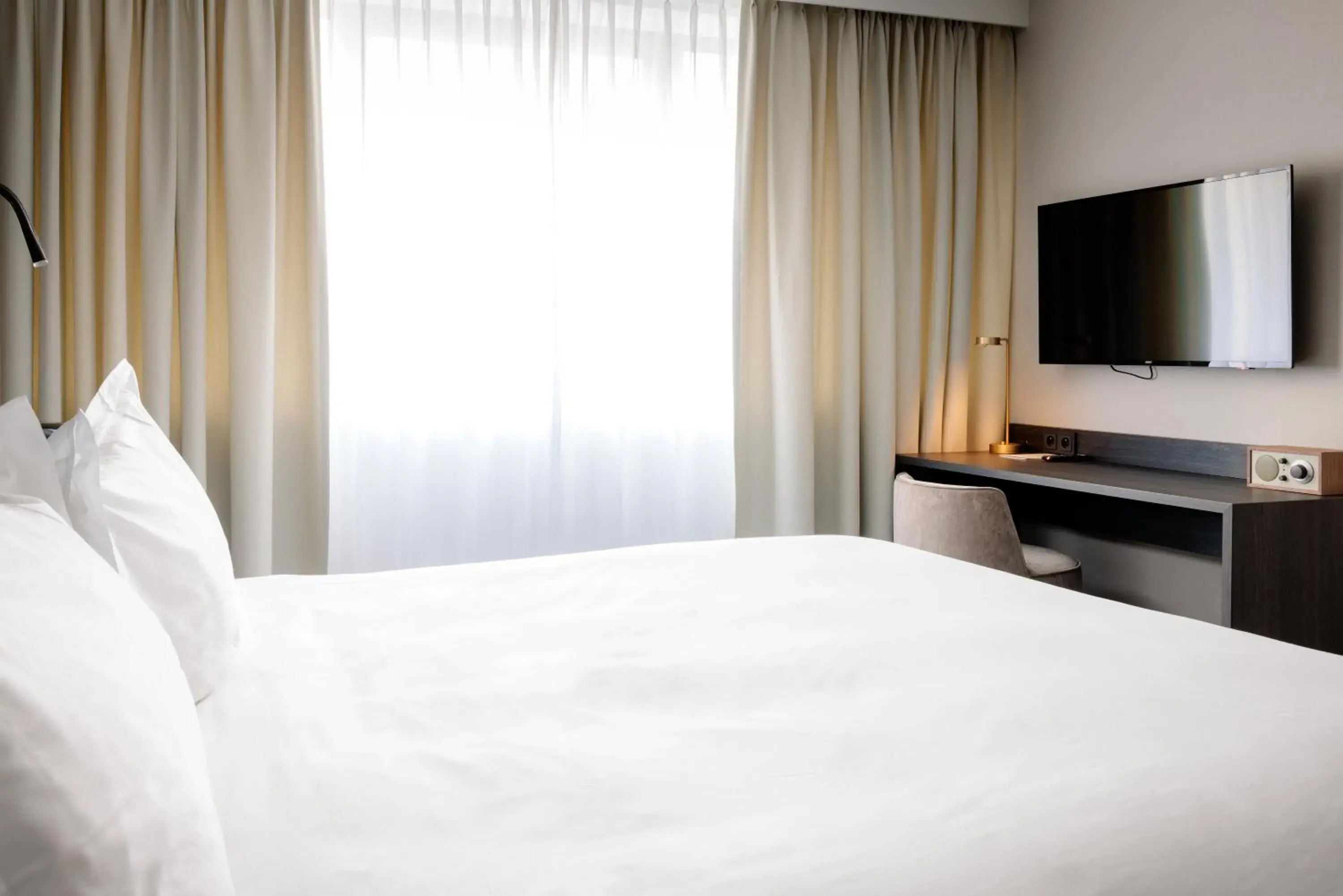 Bed in Pillows City Hotel Brussels Centre Bed in Pillows City Hotel Brussels Centre