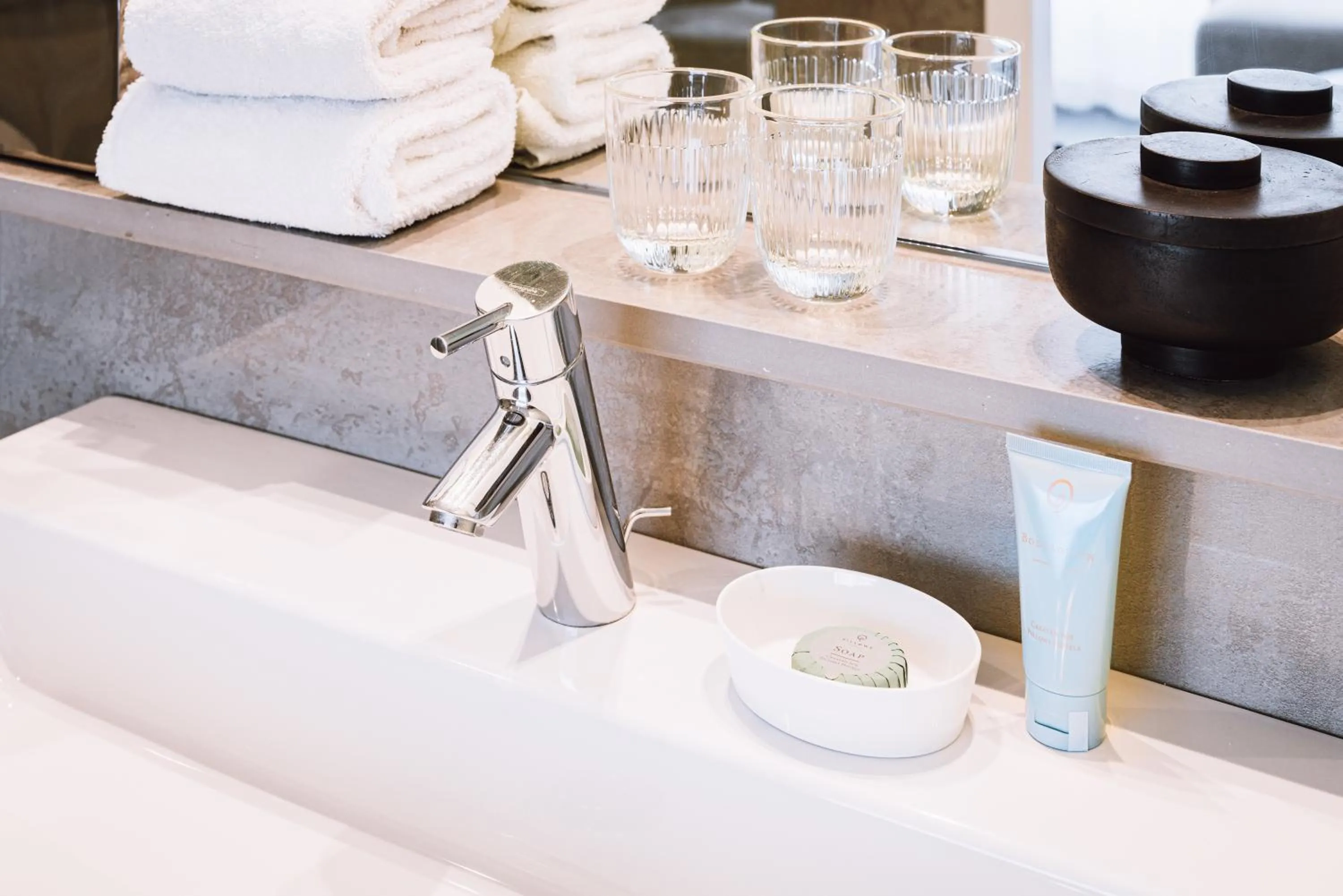 Bathroom in Pillows City Hotel Brussels Centre