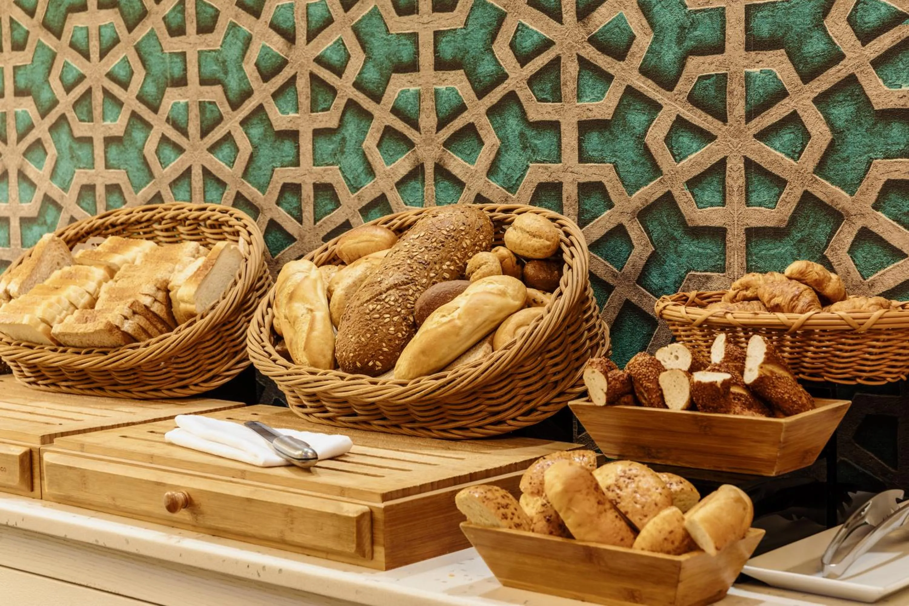 Buffet breakfast in Hotel Amira Istanbul