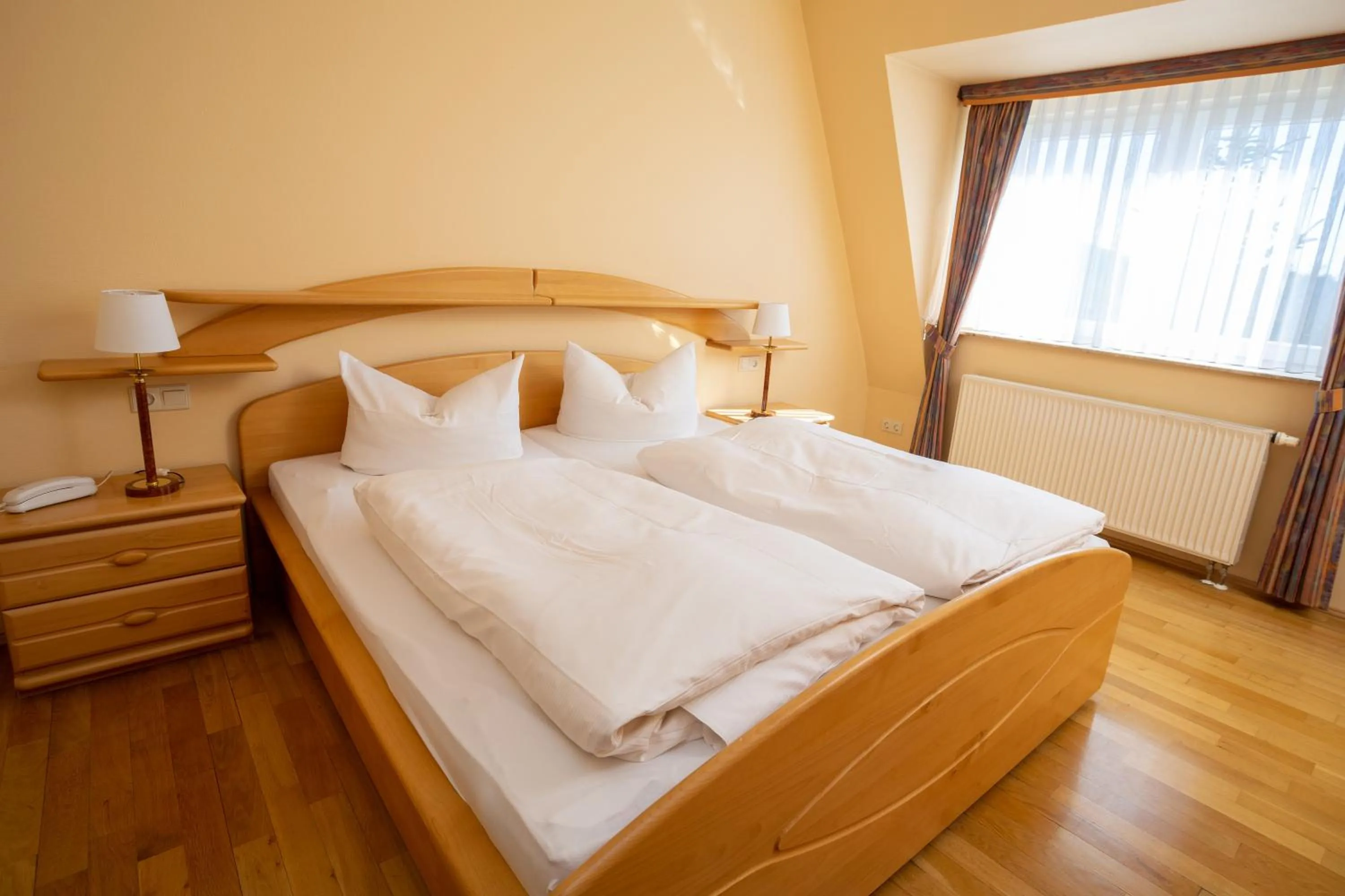 Photo of the whole room, Bed in Hotel Heikenberg