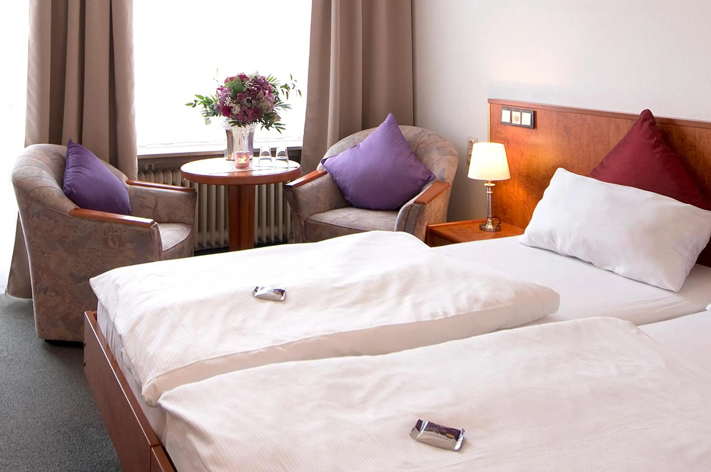 Photo of the whole room, Bed in Hotel Heikenberg