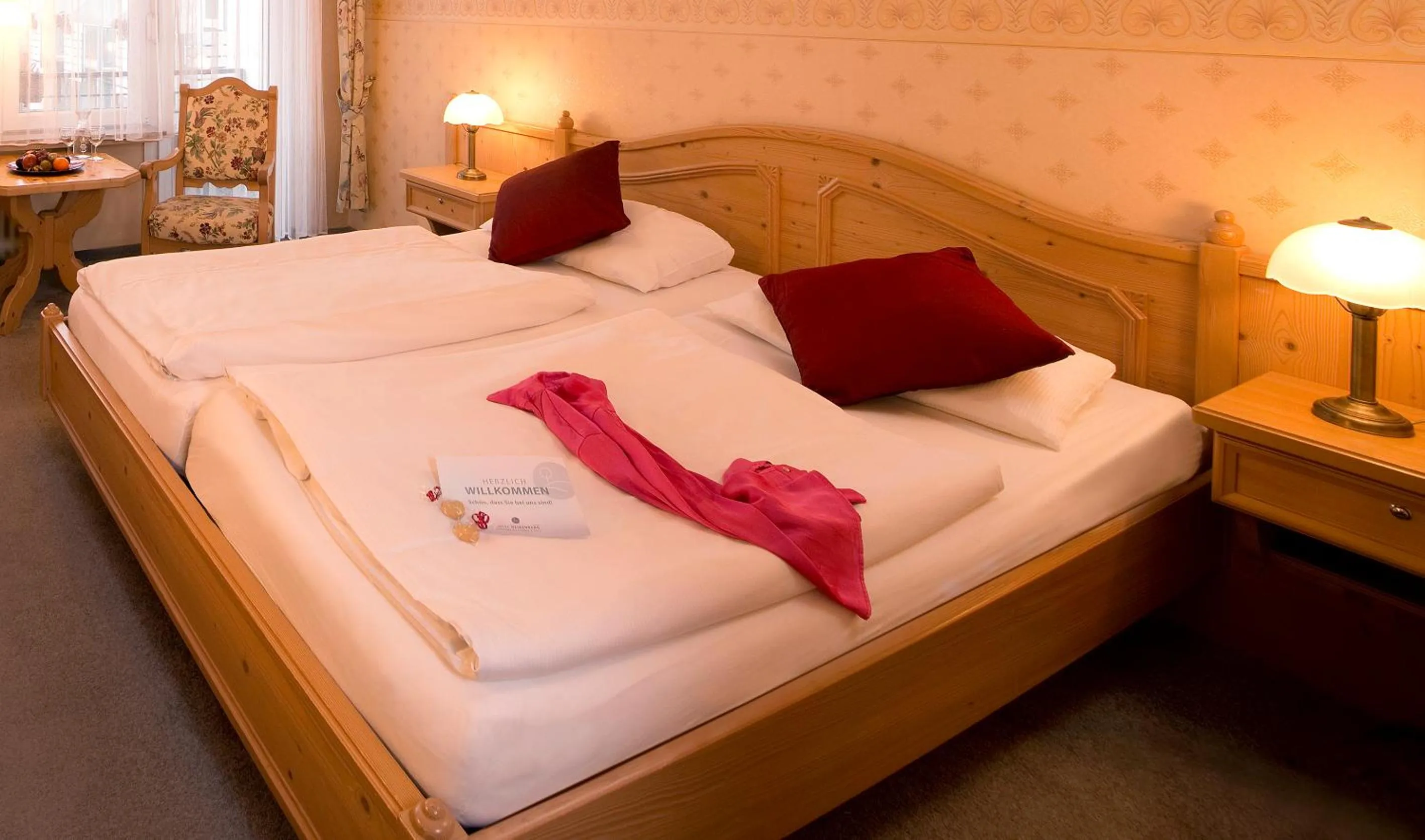 Photo of the whole room, Bed in Hotel Heikenberg