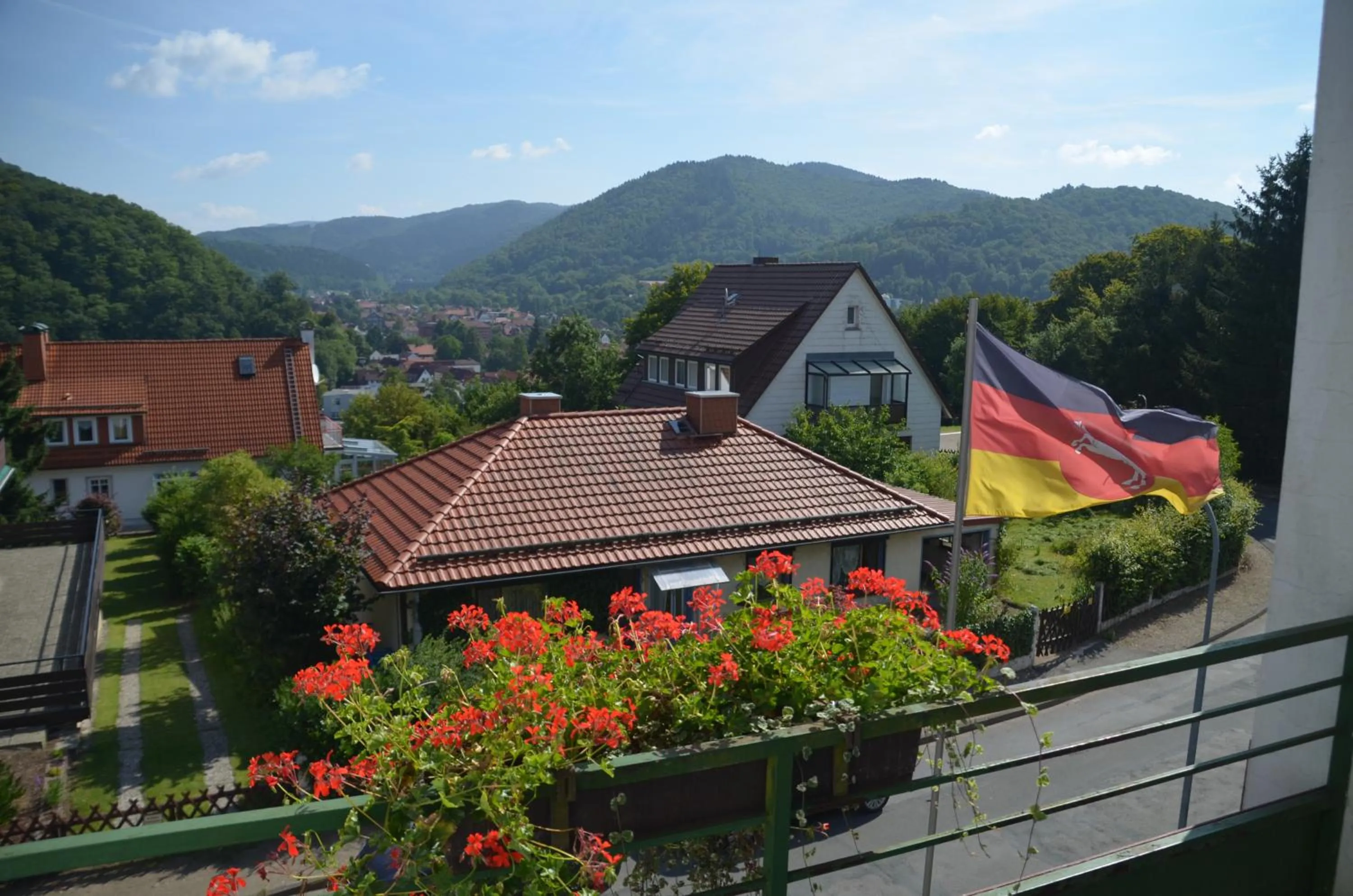 Balcony/Terrace in Hotel Heikenberg