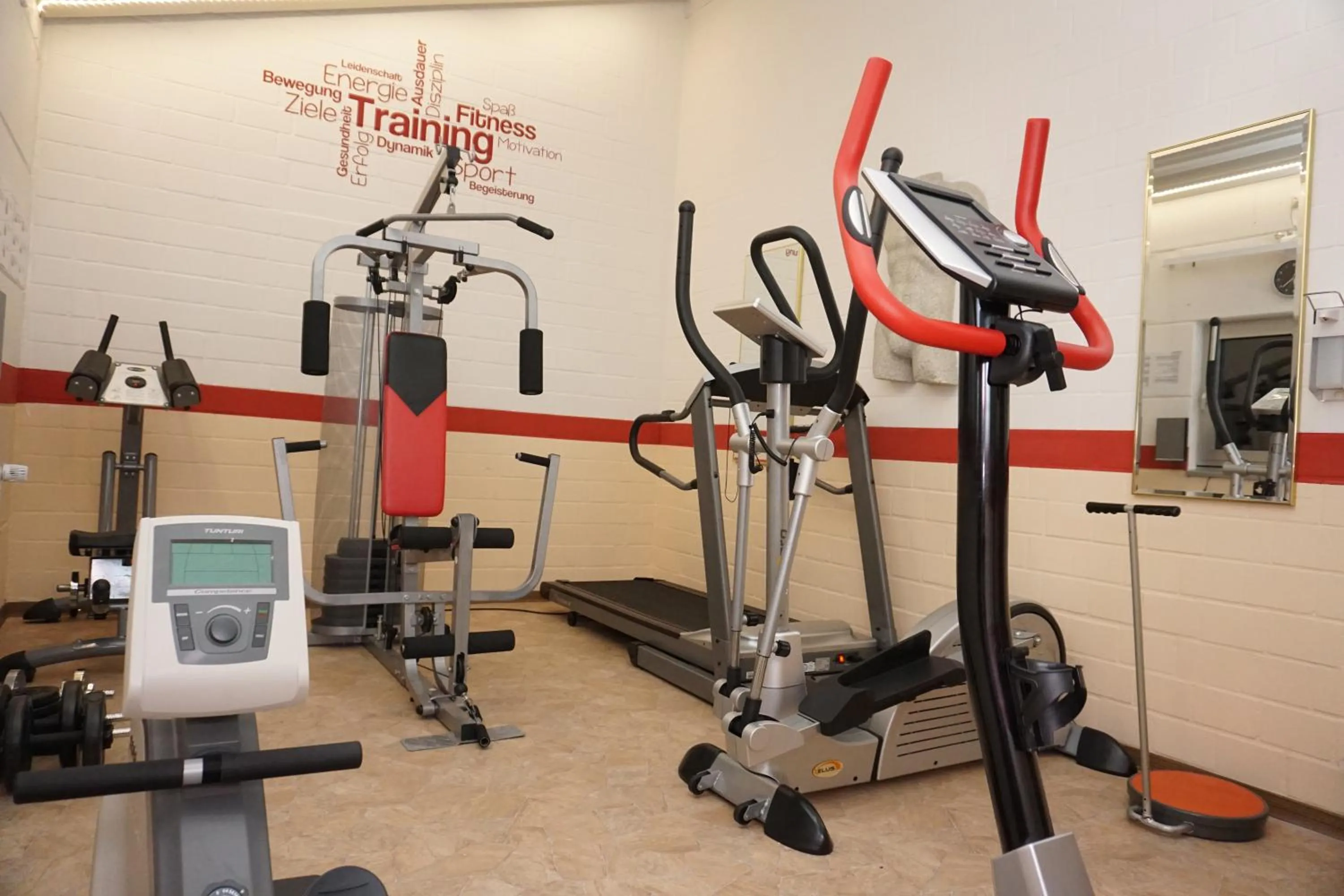 Fitness centre/facilities in Hotel Heikenberg