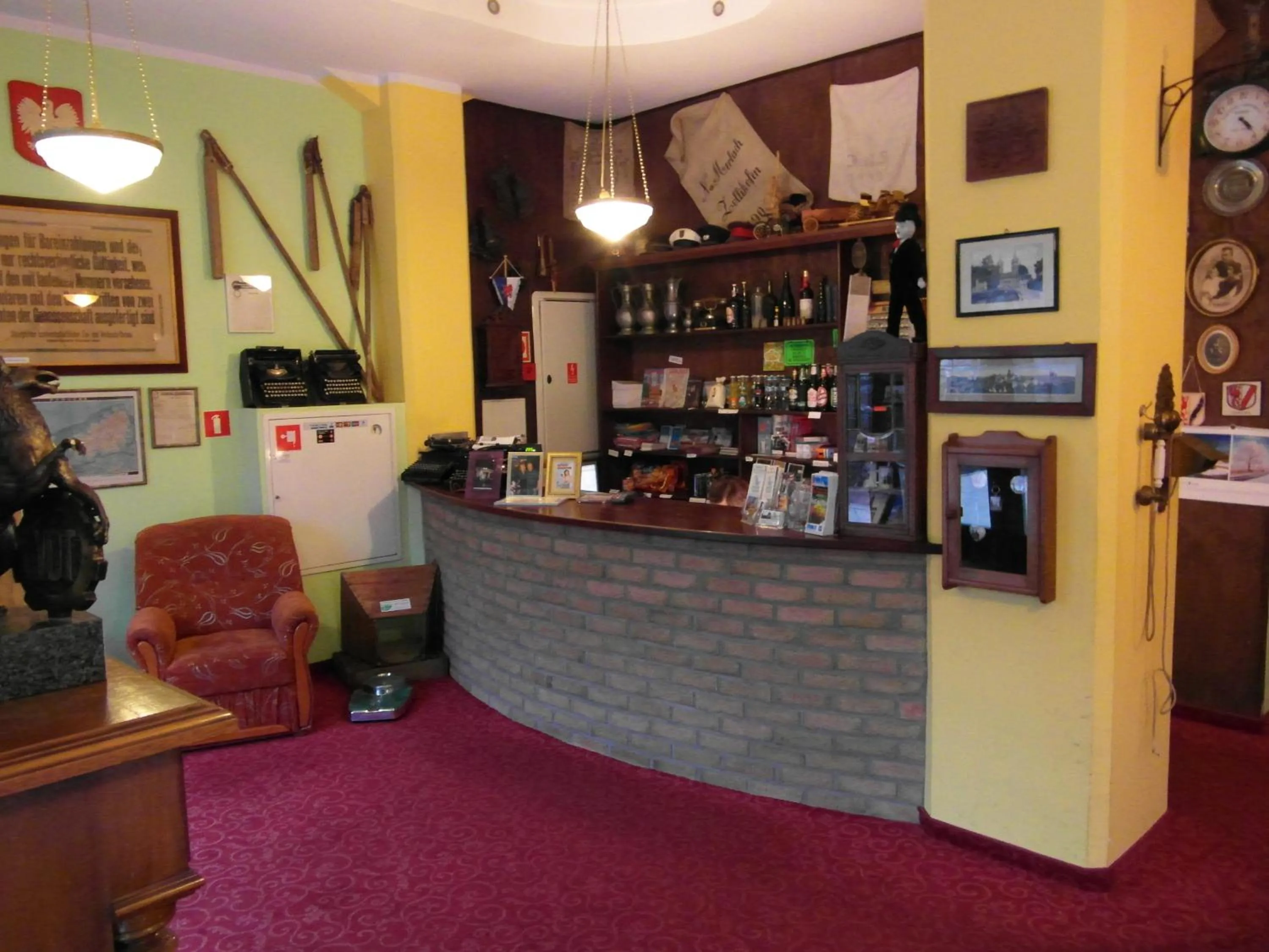 Lobby or reception in Hotel Spichlerz