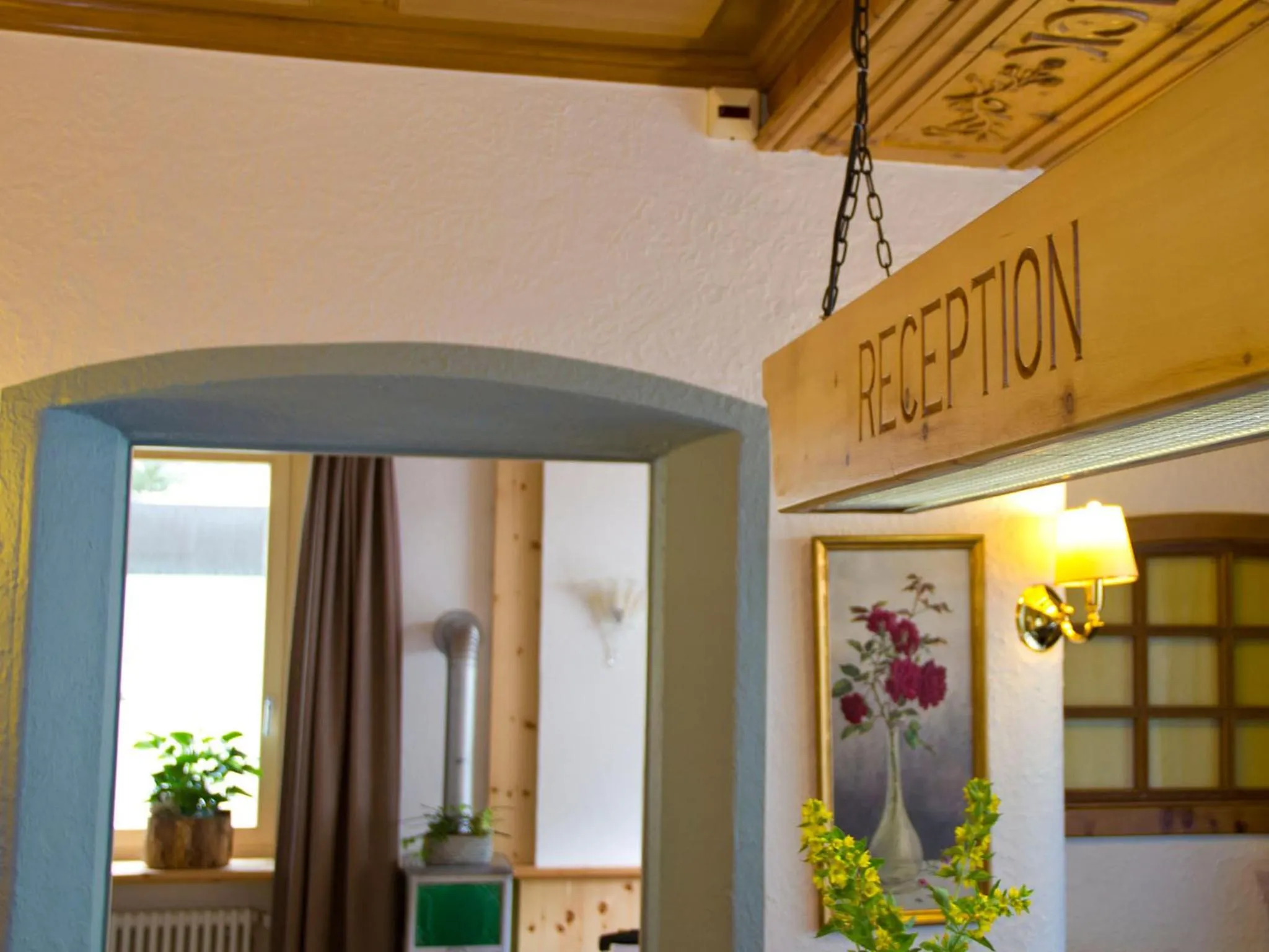 Lobby or reception in Alpenblick