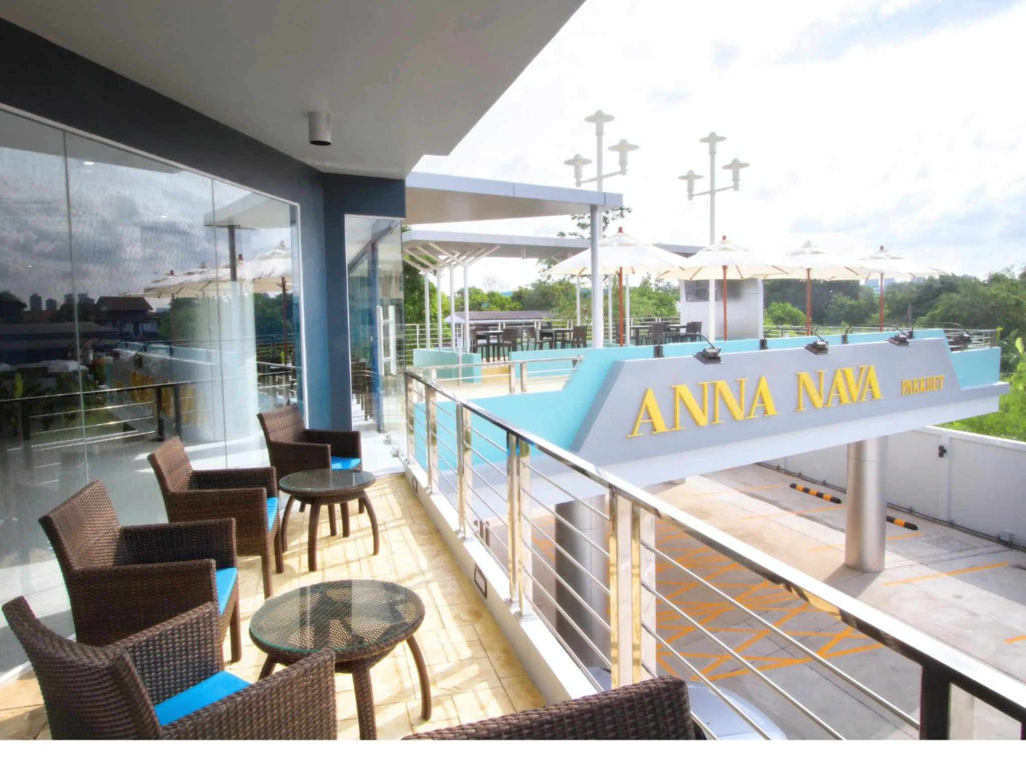 Balcony/Terrace in Anna-Nava Pakkret Hotel