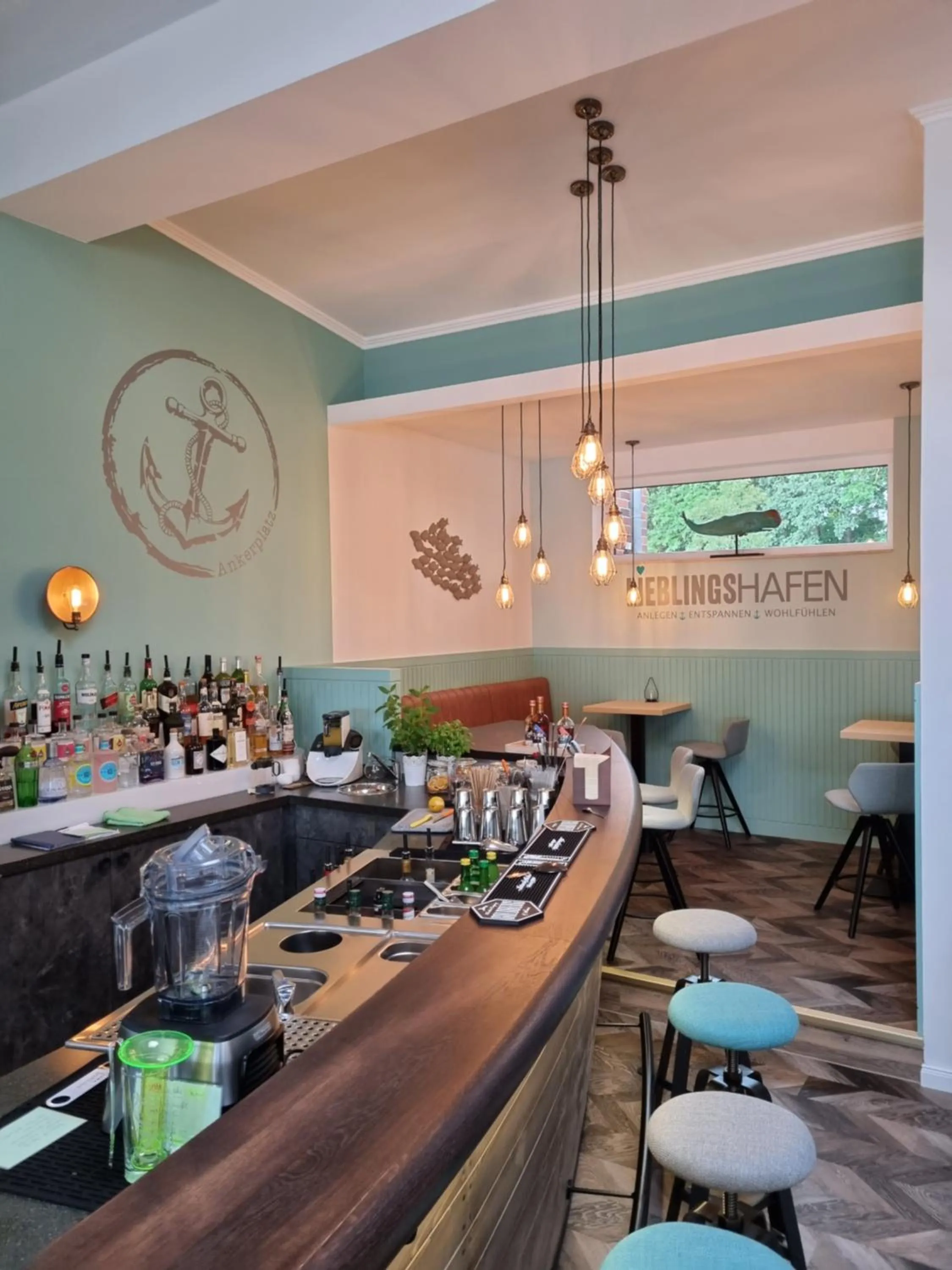 Lounge or bar in Hotel Restaurant Bootshaus