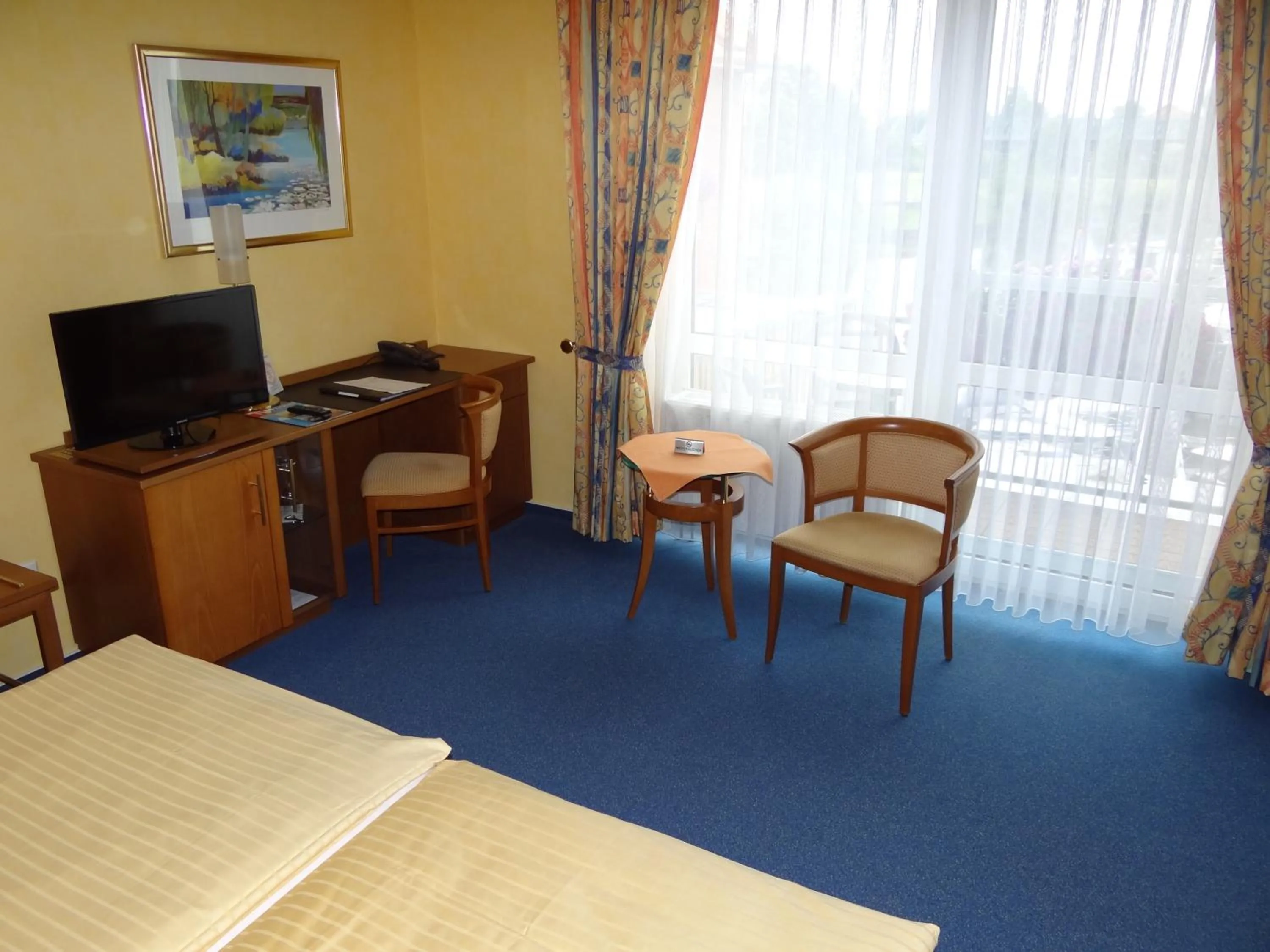 Bed in Hotel Restaurant Bootshaus