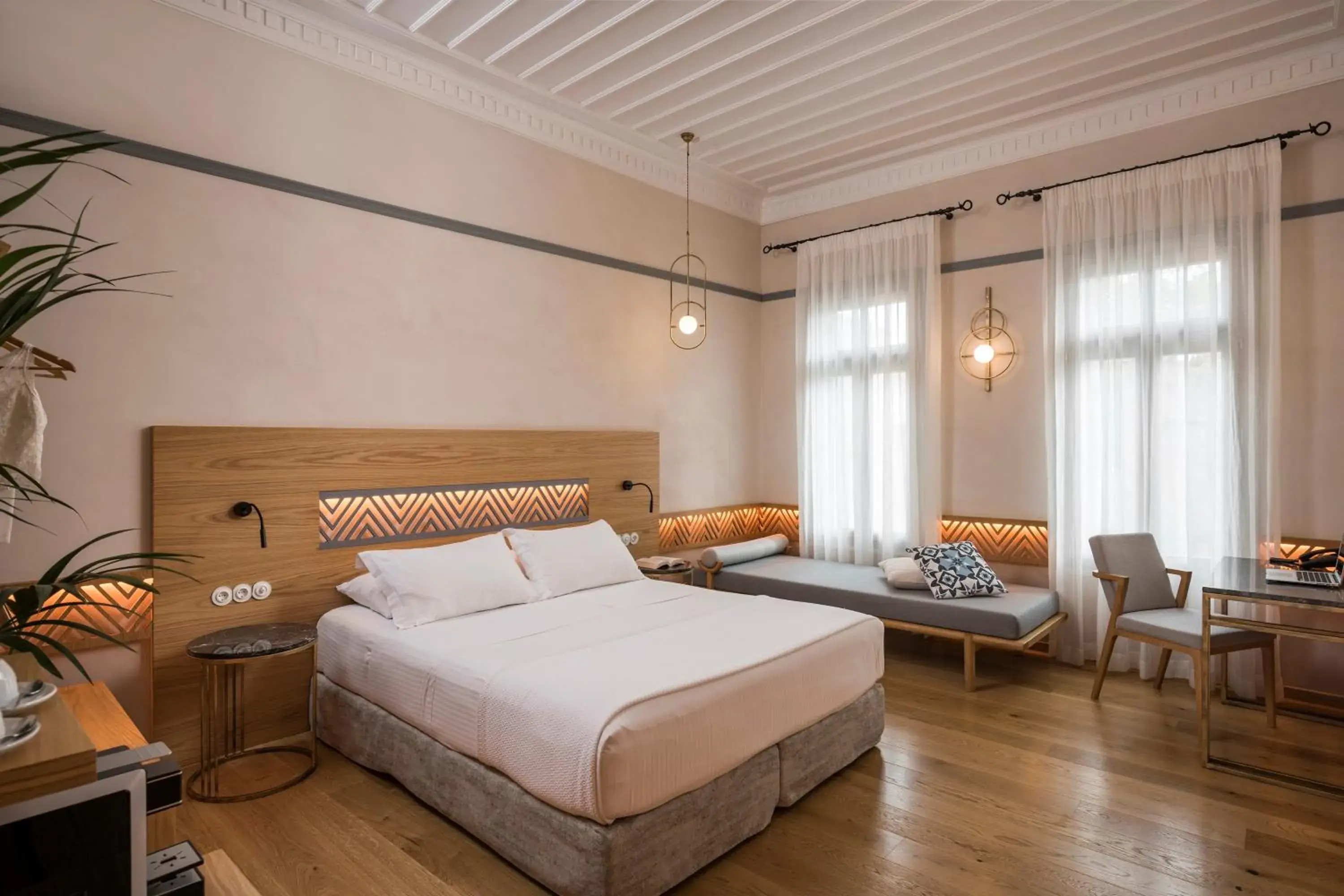 Seating area, Bed in Scala de Faro Seating area, Bed in Scala de Faro