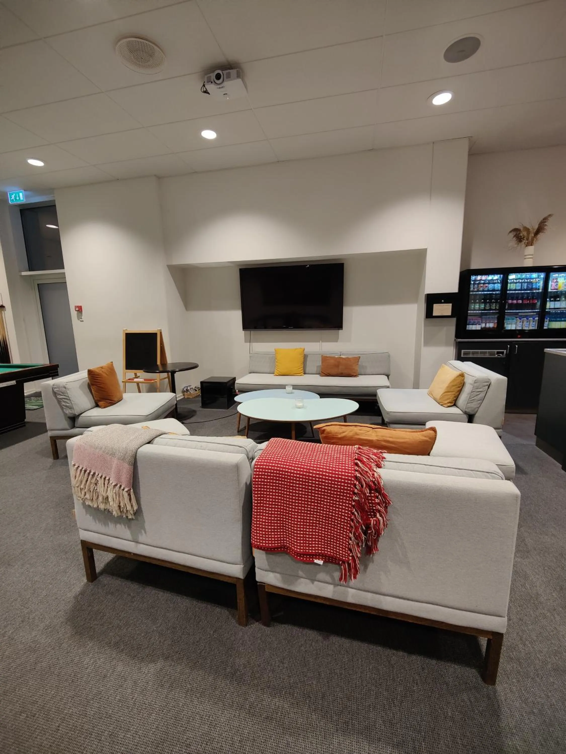 Communal lounge/ TV room in Storebælt Sinatur Hotel & Konference