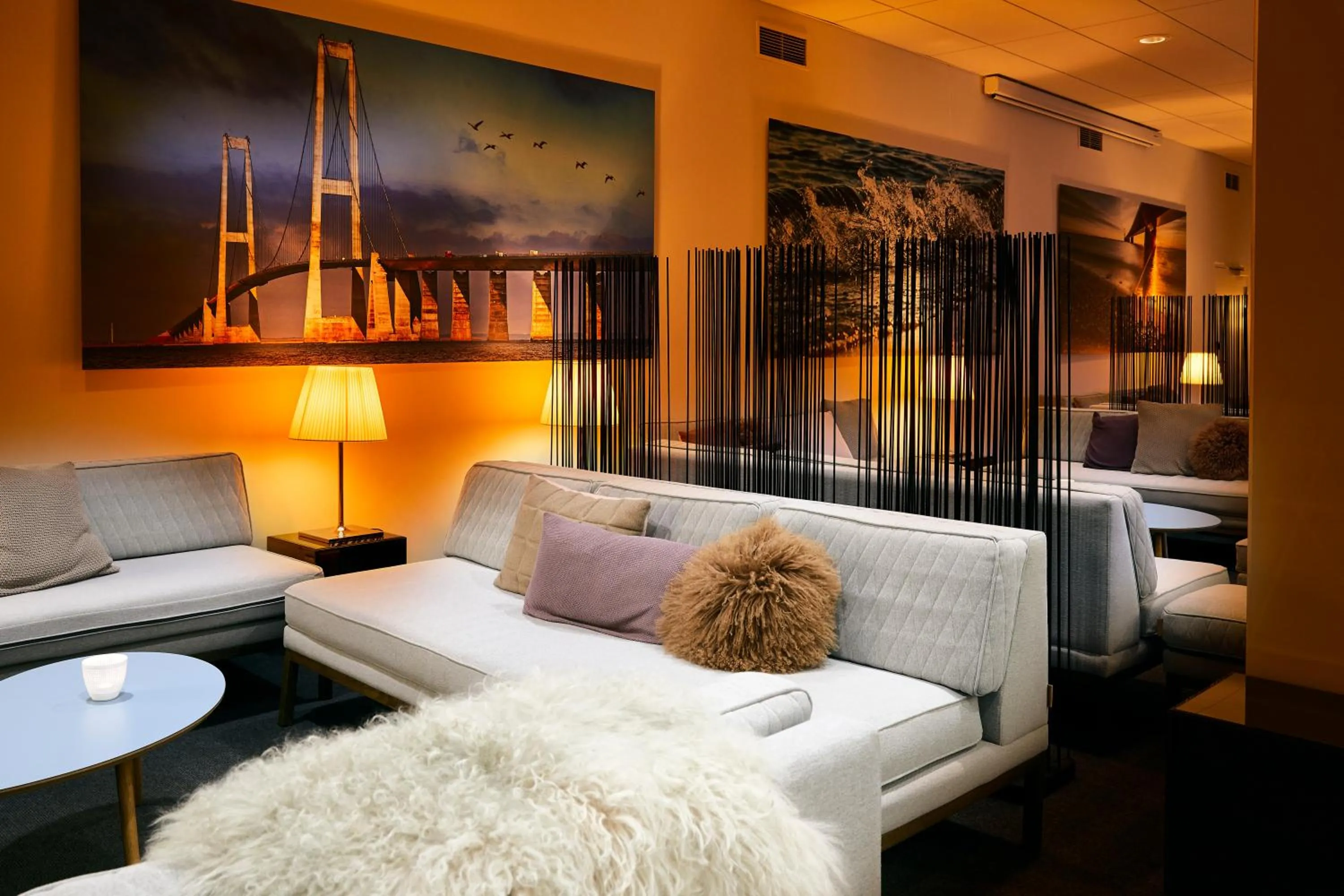 Living room in Storebælt Sinatur Hotel & Konference