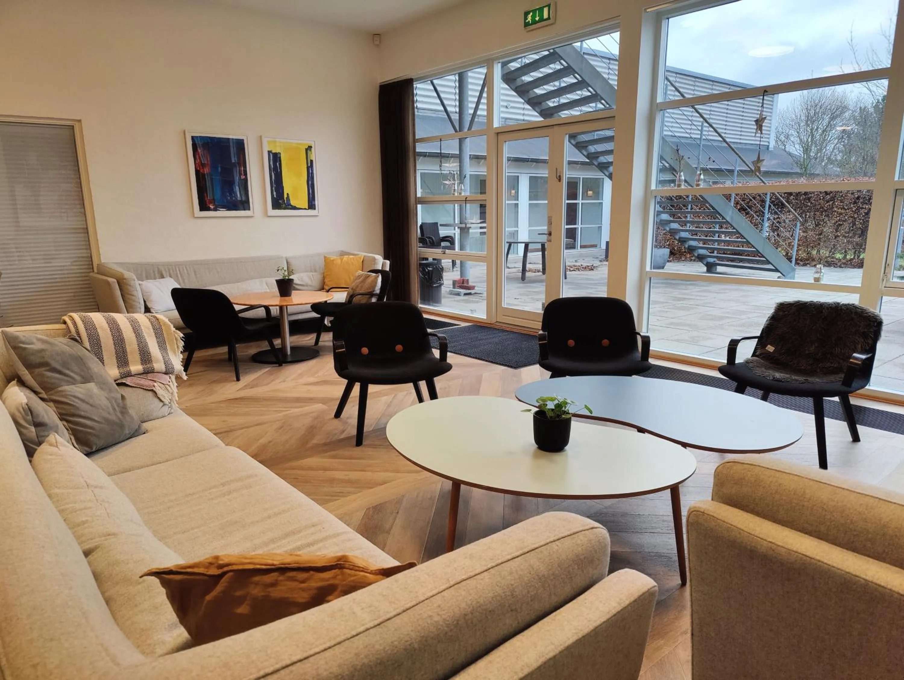 Living room in Storebælt Sinatur Hotel & Konference