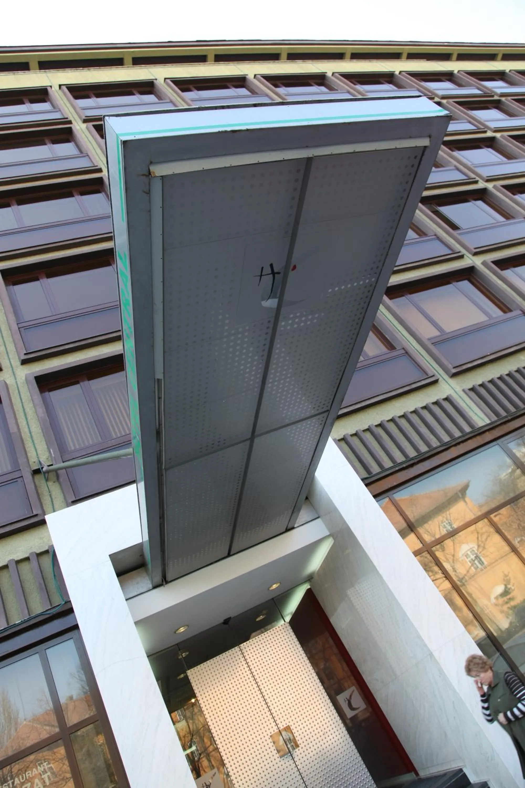 Facade/entrance in Hotel Central