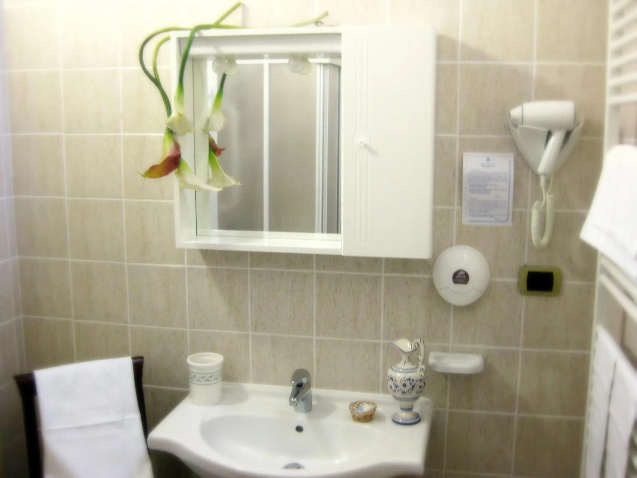 Bathroom in Hotel Palazzo Brunamonti