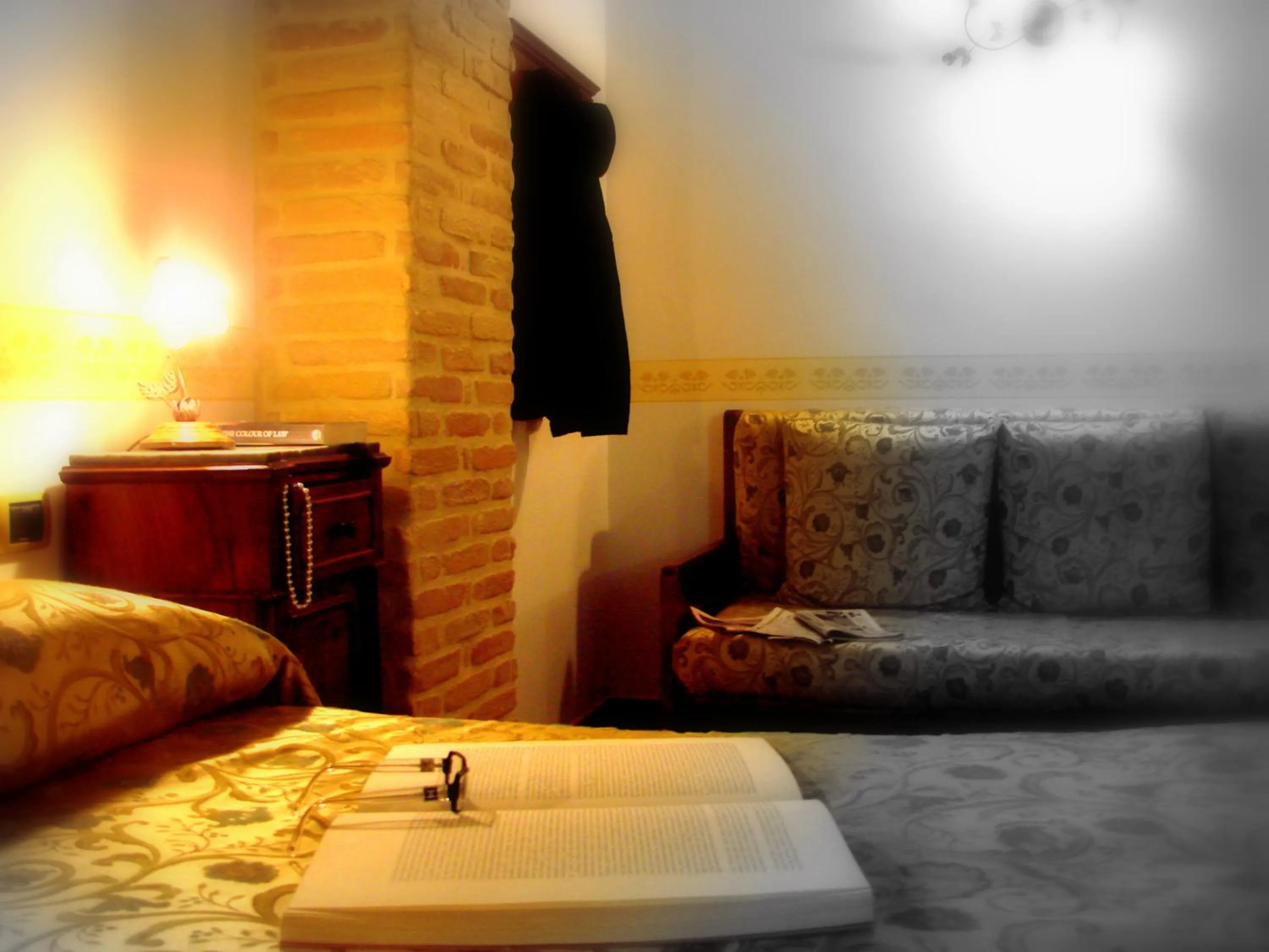 Bed in Hotel Palazzo Brunamonti