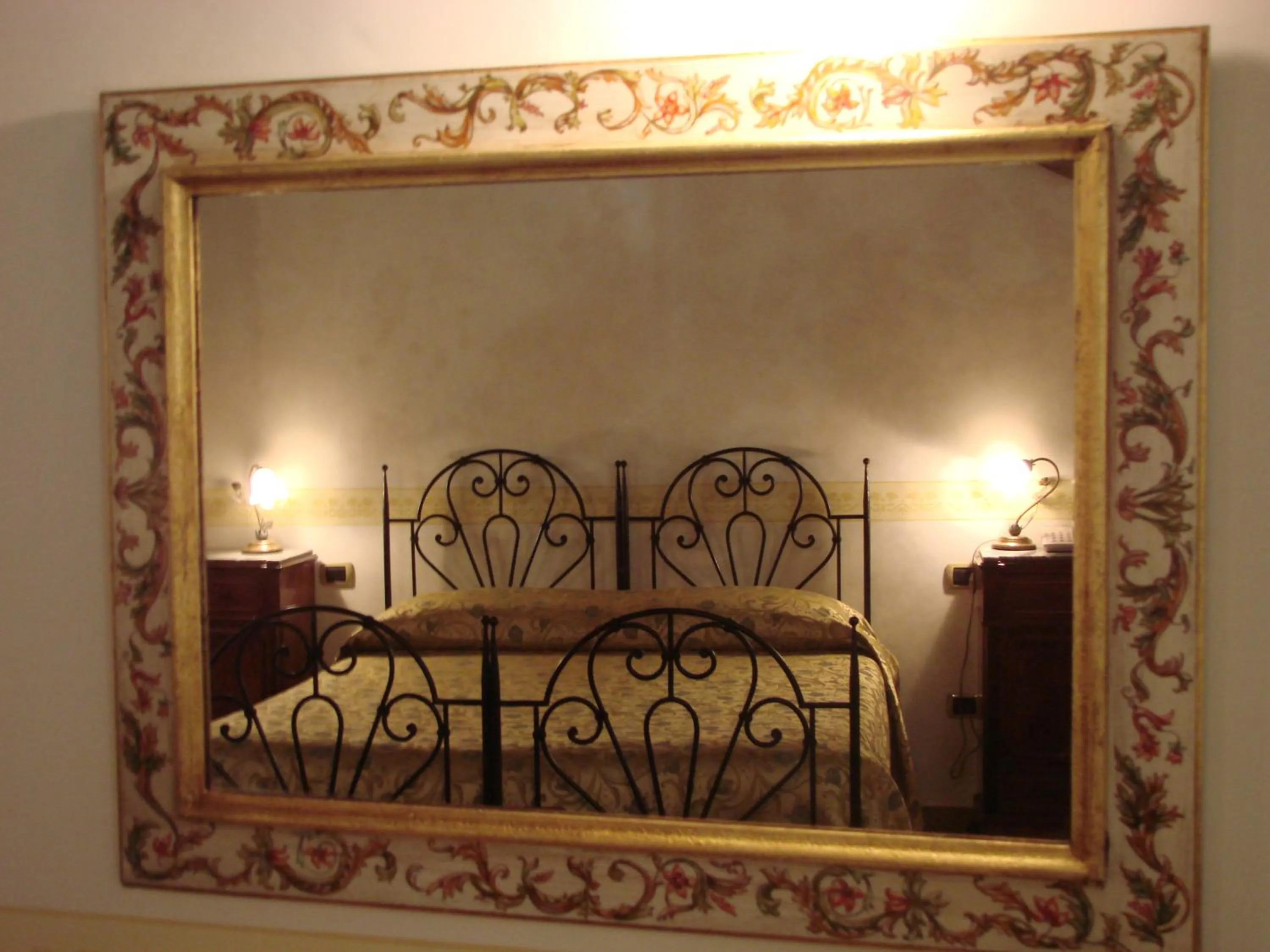 Bed in Hotel Palazzo Brunamonti