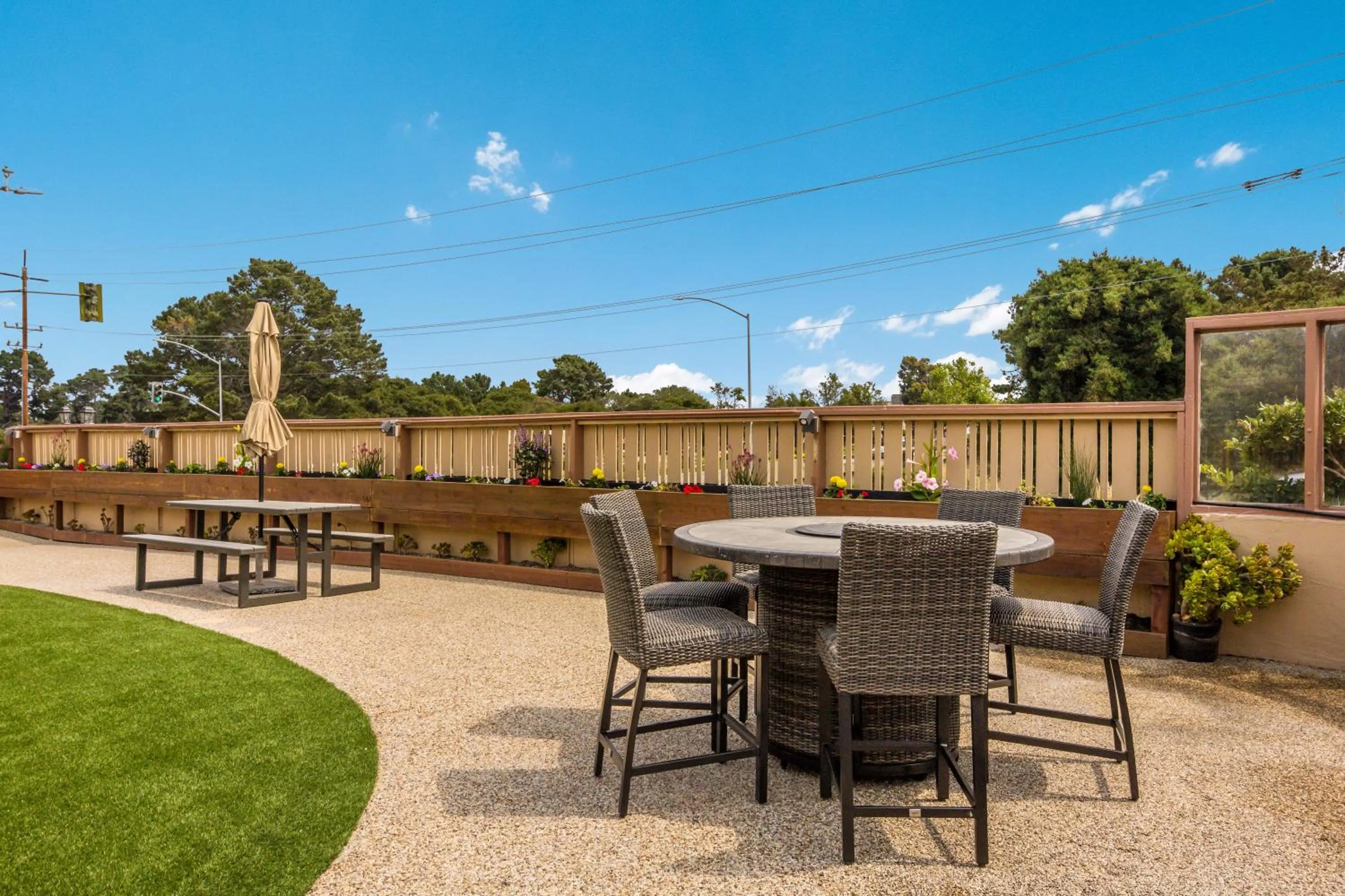 Dining area in Carmel Hill Lodge