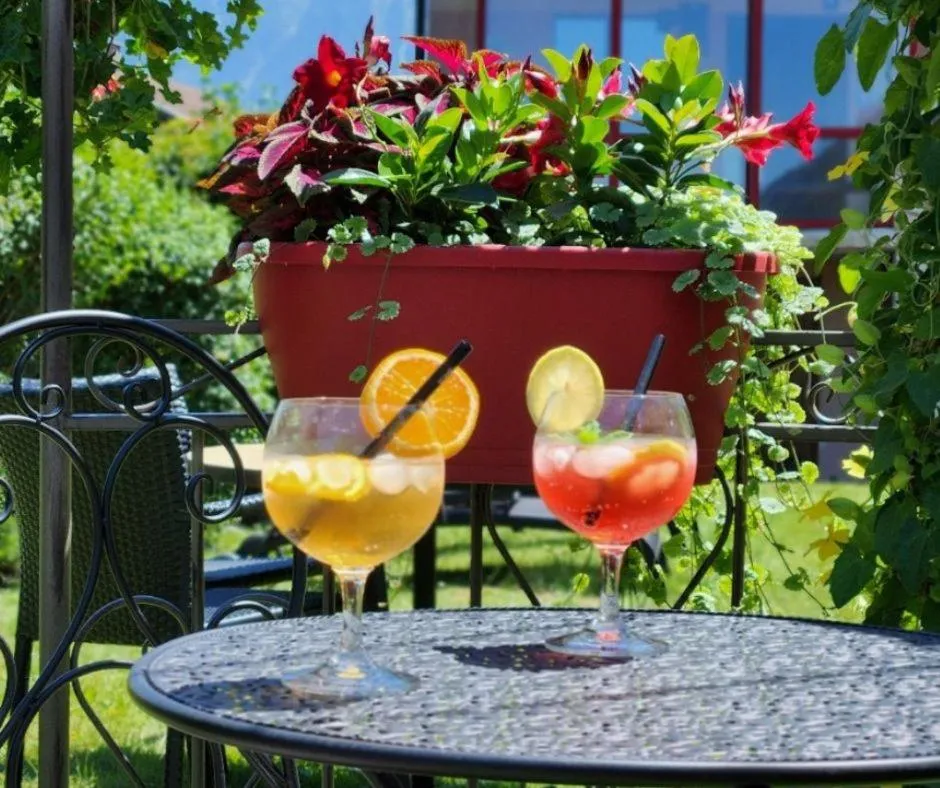 Patio in Rêves Gourmands, Hôtellerie & Gastronomie