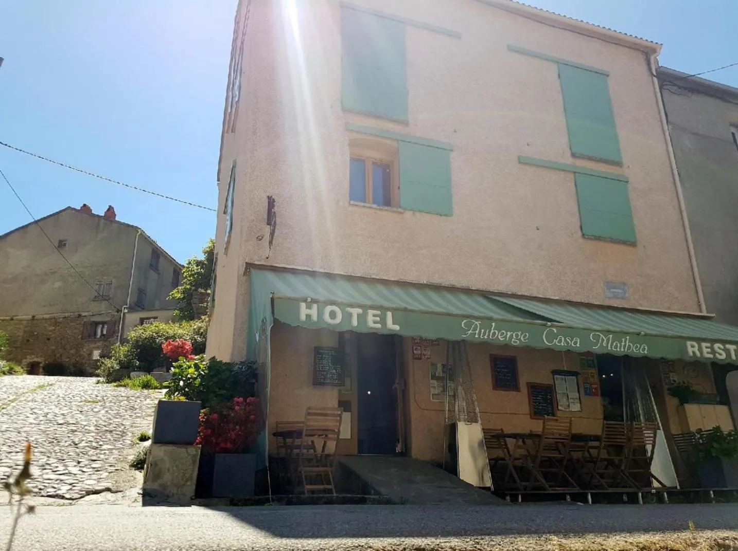 Facade/entrance in Auberge Casa Mathea