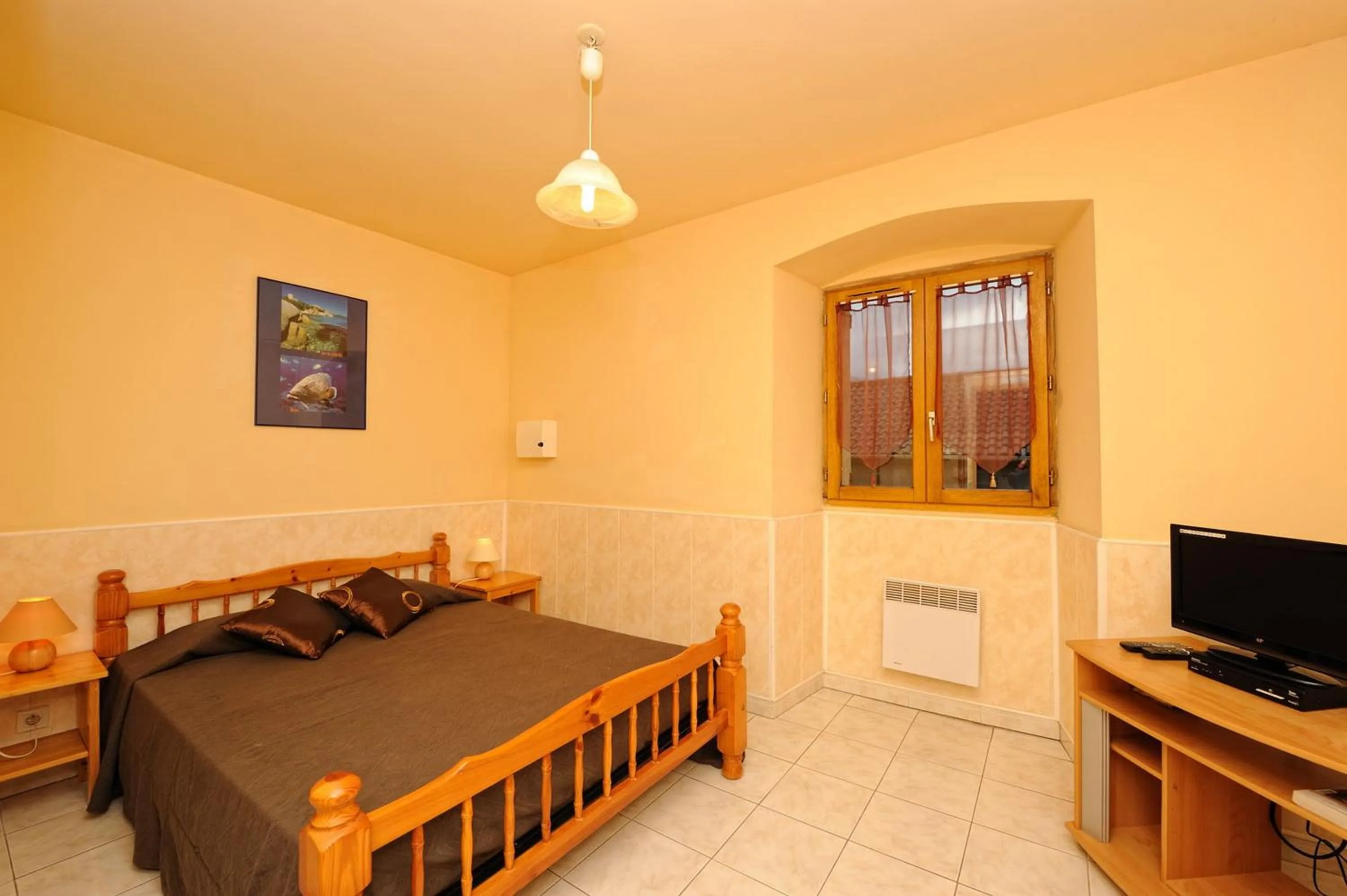 Bed in Auberge Casa Mathea