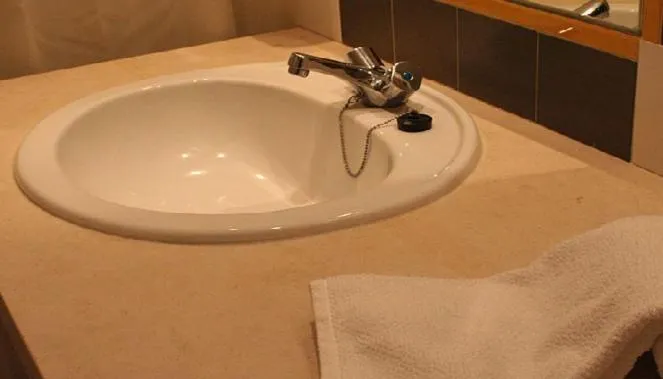 Bathroom in Viseu Garden Hotel