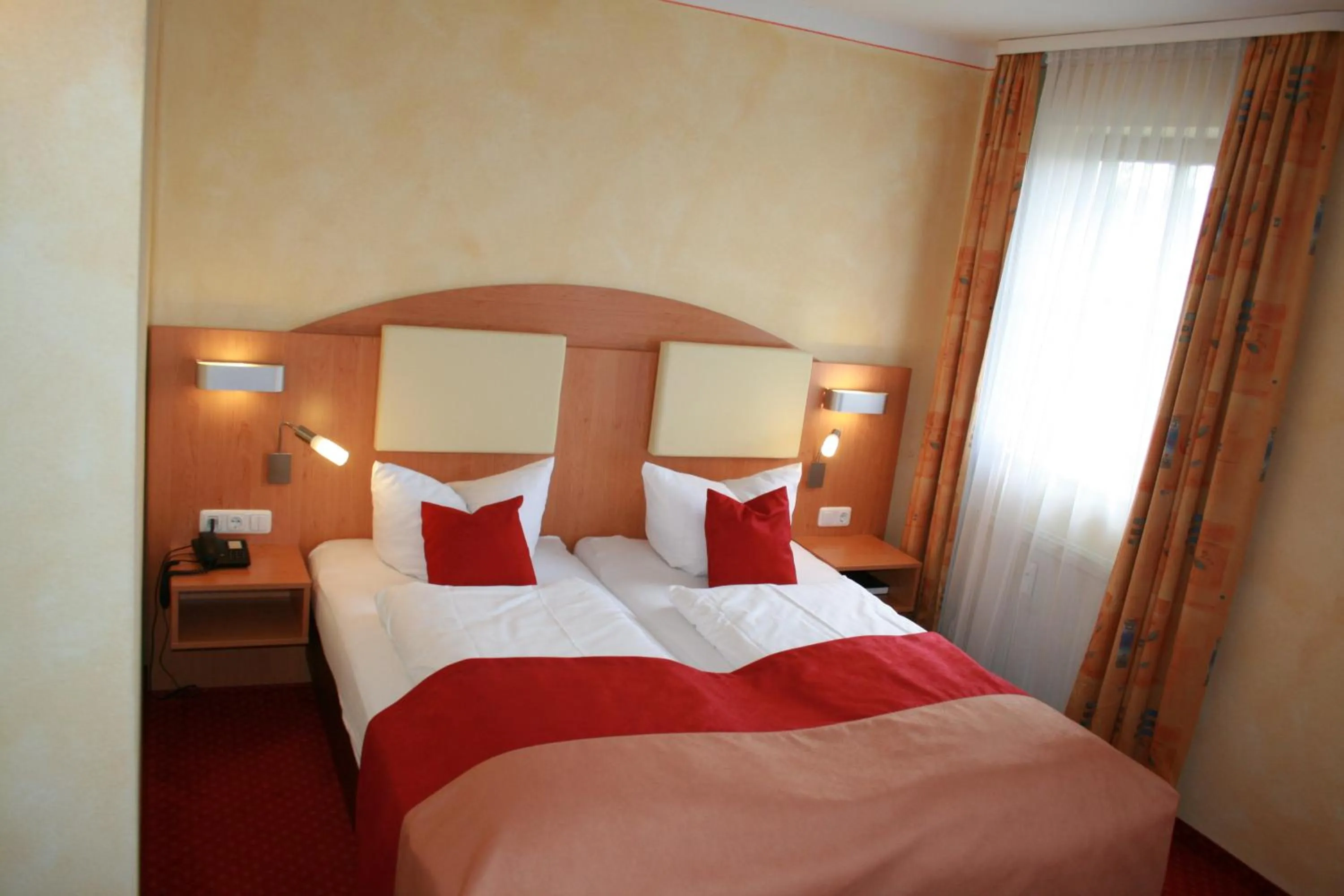 Bed in Apparthotel Garni Superior Simsseeblick