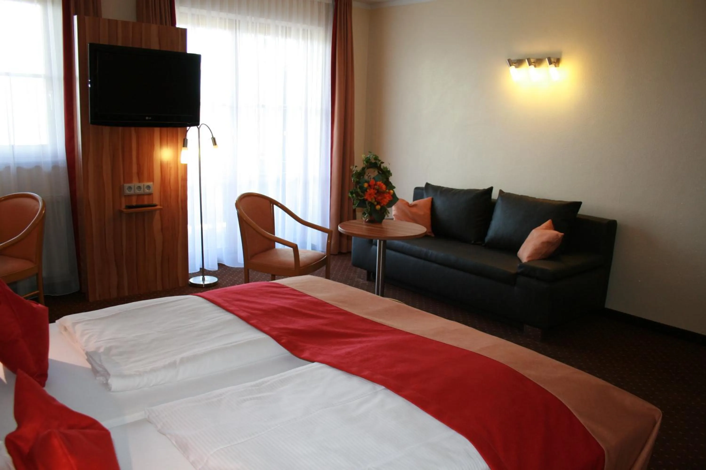 Photo of the whole room, Bed in Apparthotel Garni Superior Simsseeblick