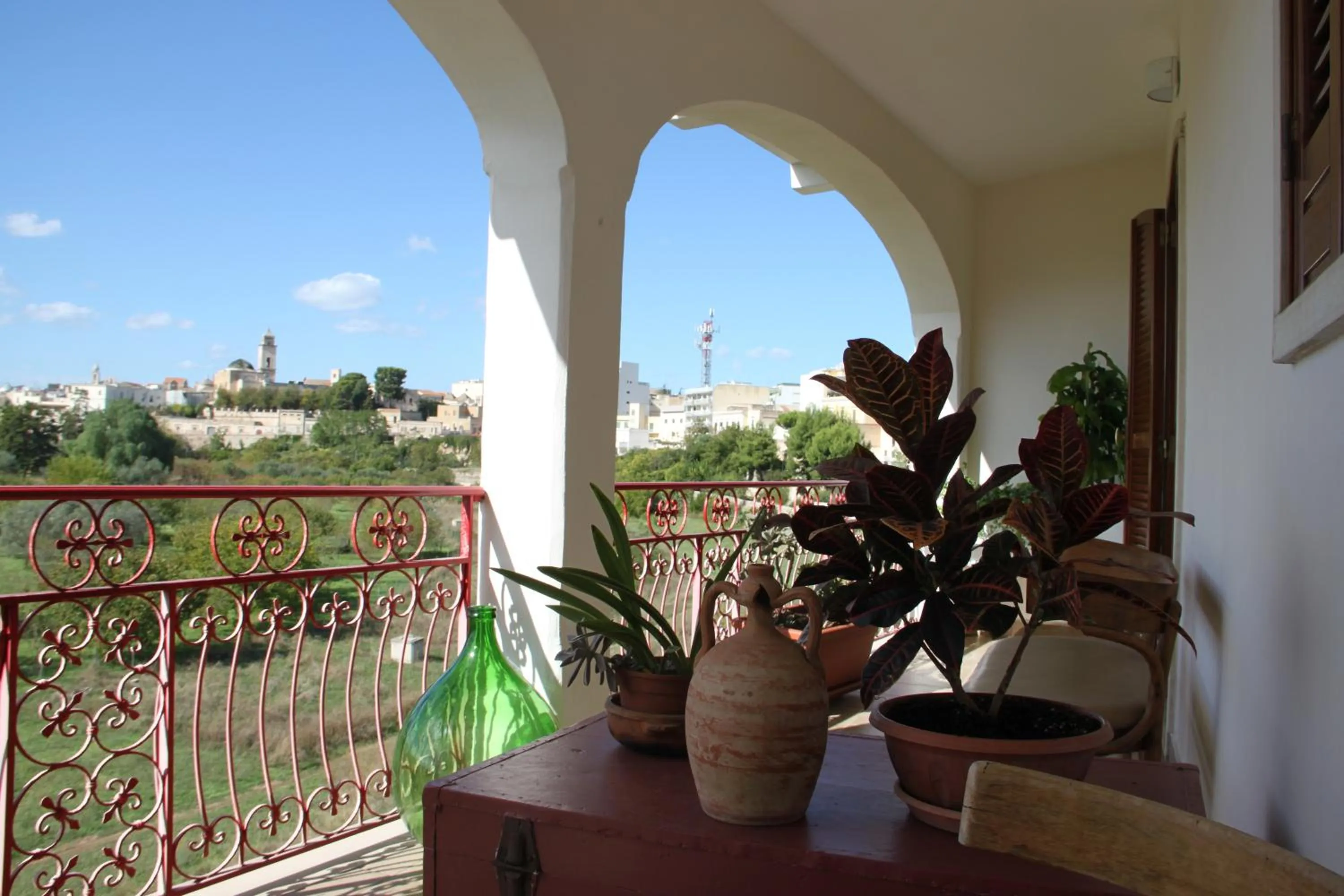 Balcony/Terrace in B&B Le Terrazze Lama Balice