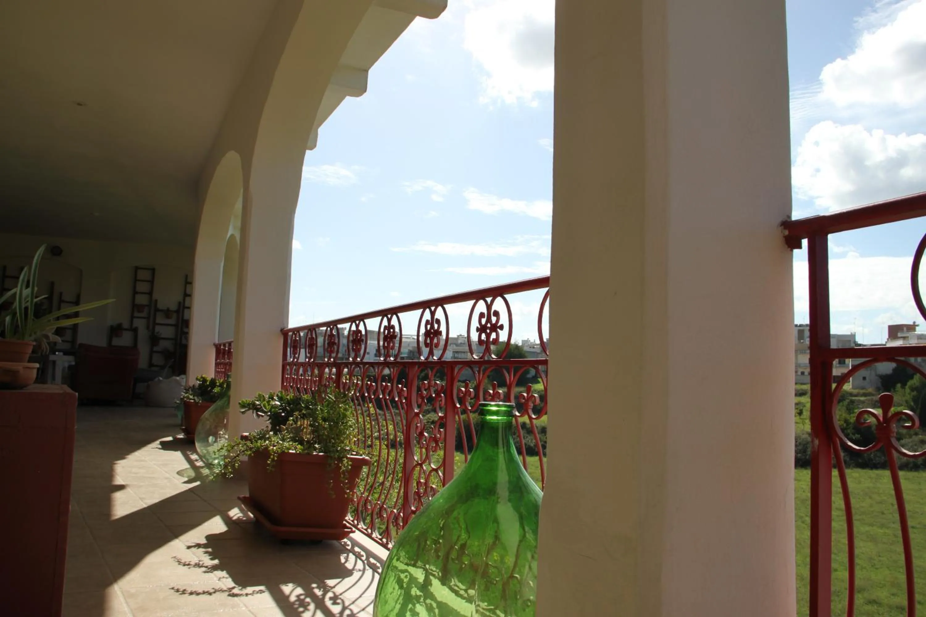 Balcony/Terrace in B&B Le Terrazze Lama Balice