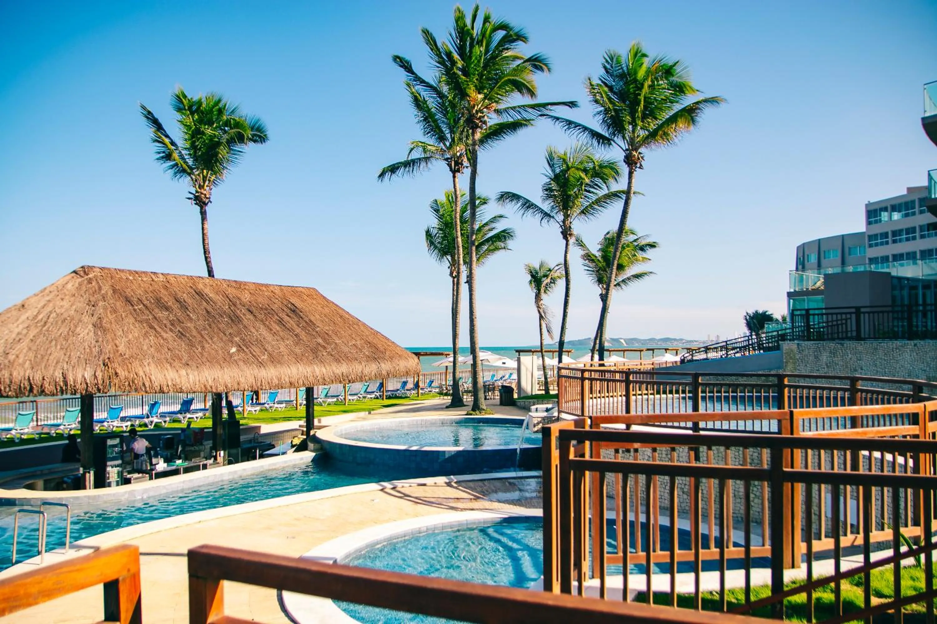 Swimming pool in Costeira Palace Beach Resort All Inclusive