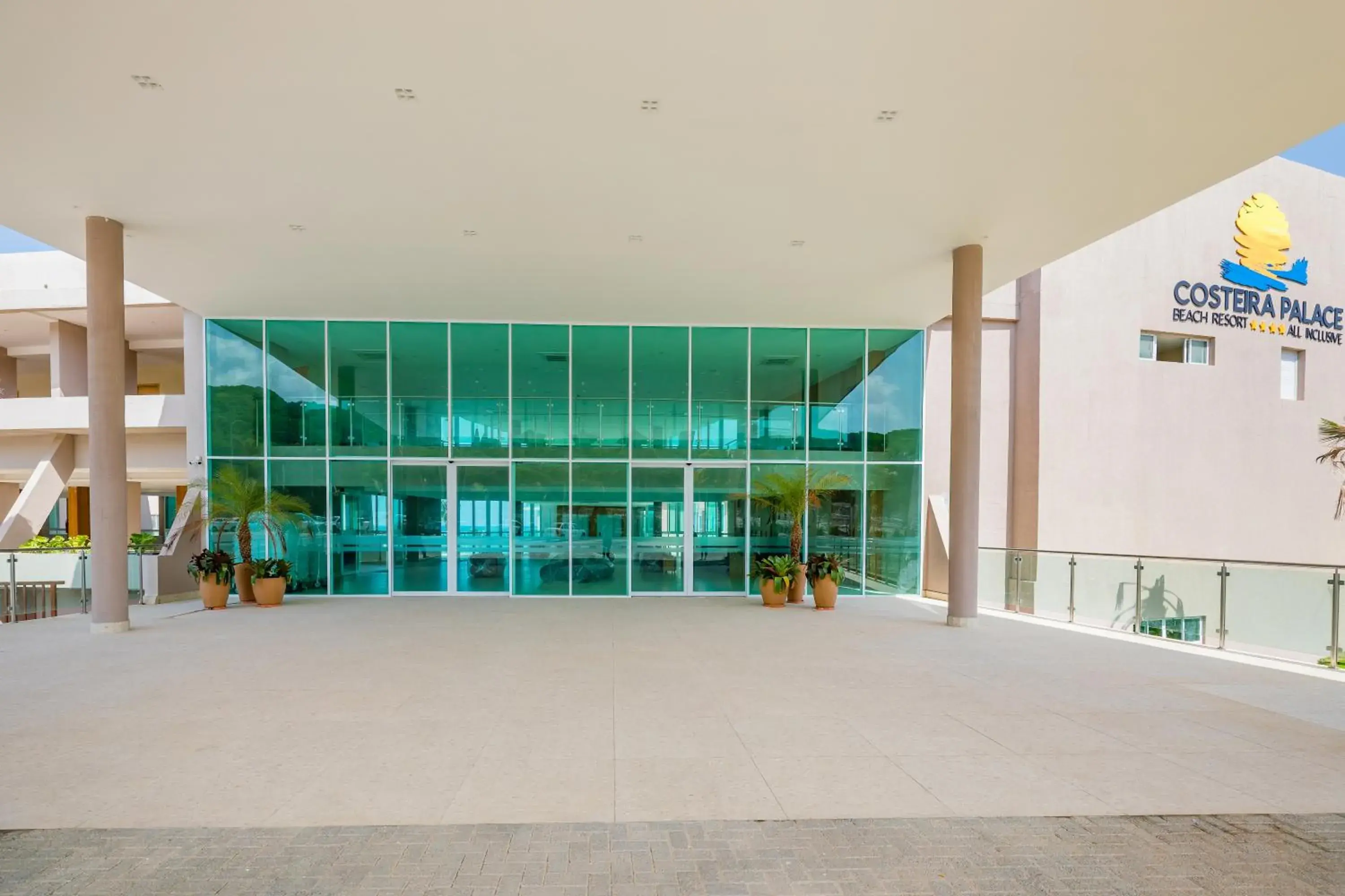 Facade/entrance in Costeira Palace Beach Resort All Inclusive Facade/entrance in Costeira Palace Beach Resort All Inclusive