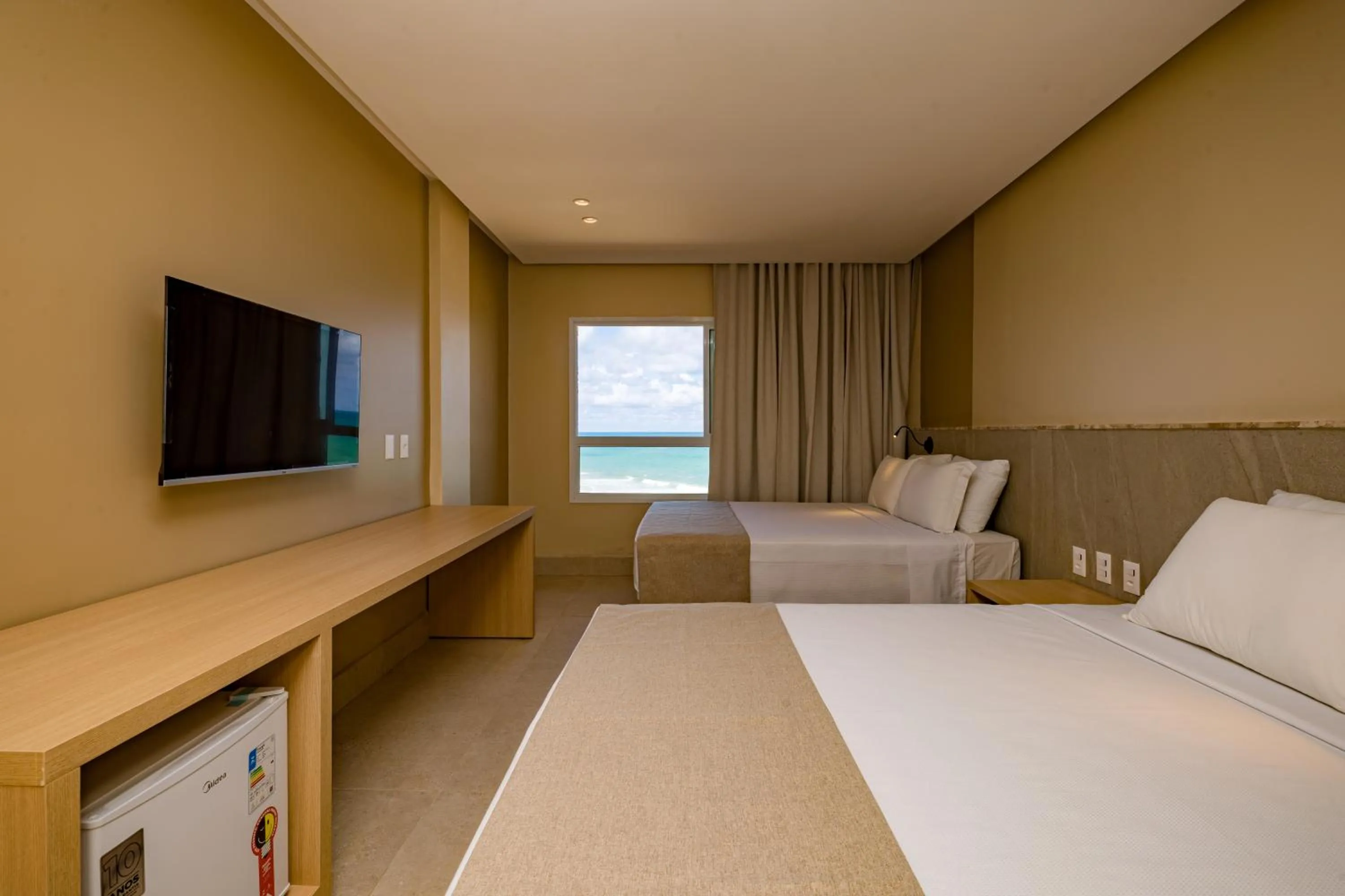 TV and multimedia, Bed in Costeira Palace Beach Resort All Inclusive