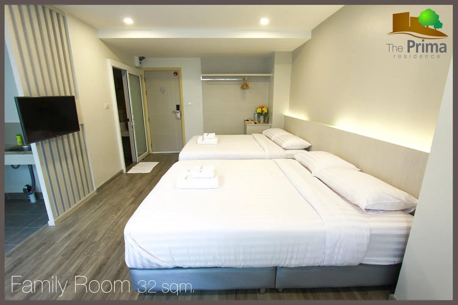 Bed in The Prima Residence - SHA Certificate