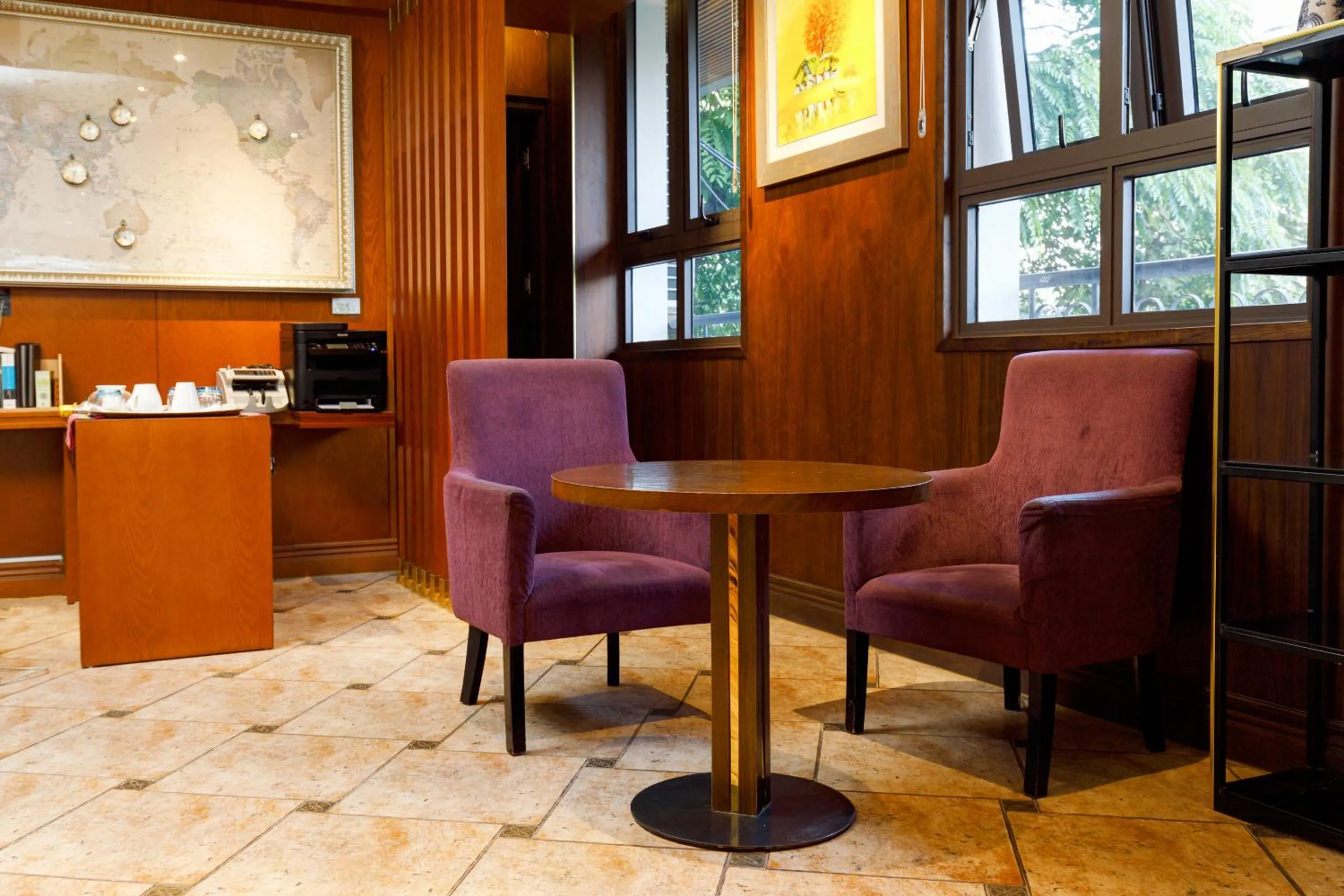 Seating area in Yolo Wa Hotel