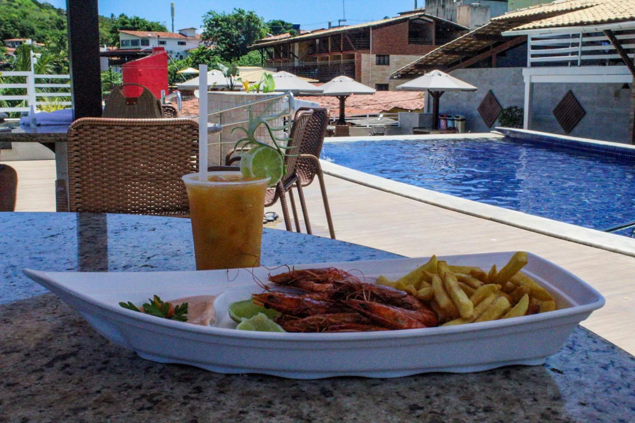 Swimming pool in Pipas Bay