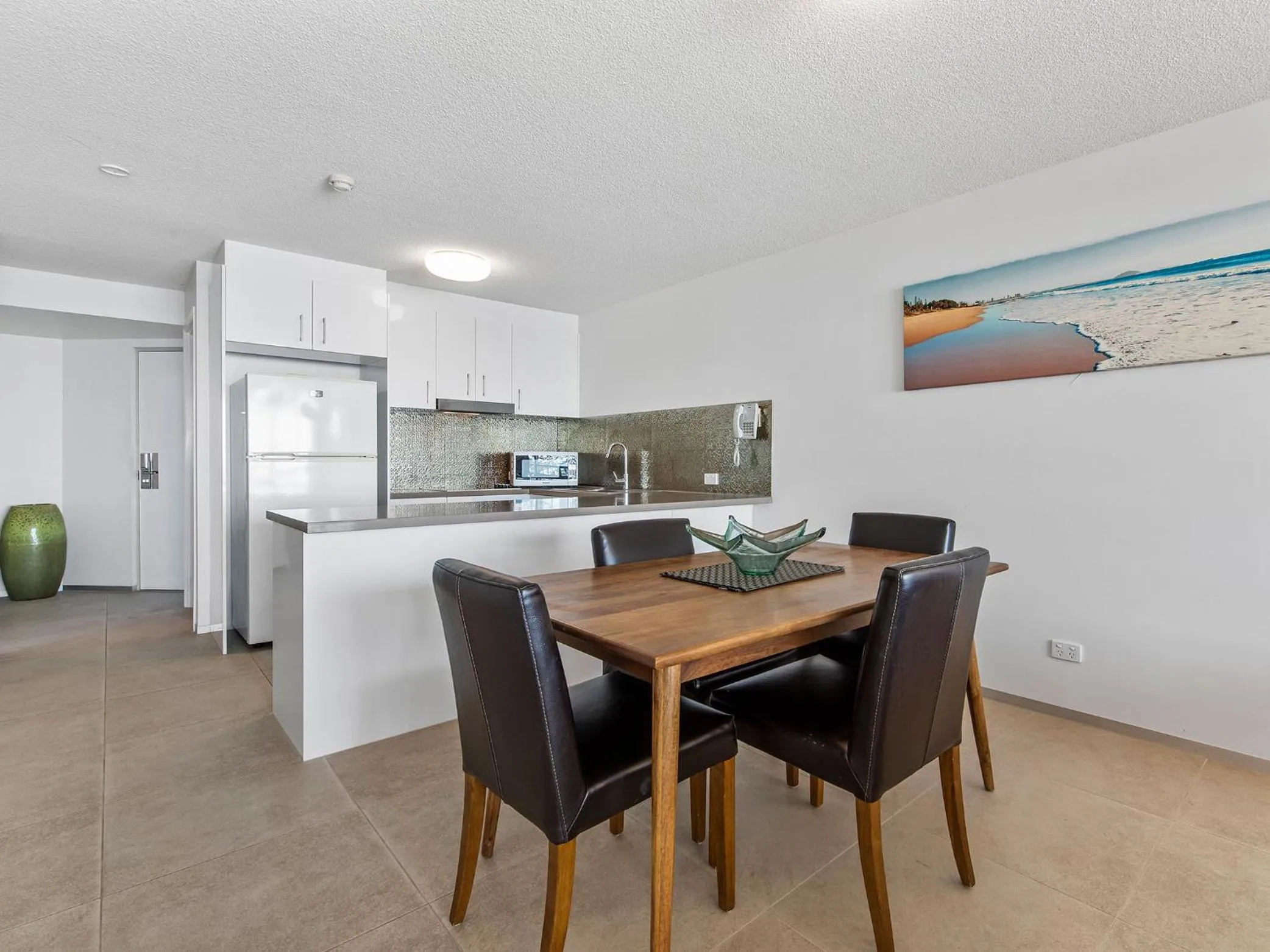 Kitchen or kitchenette in Peninsular Beachfront Resort