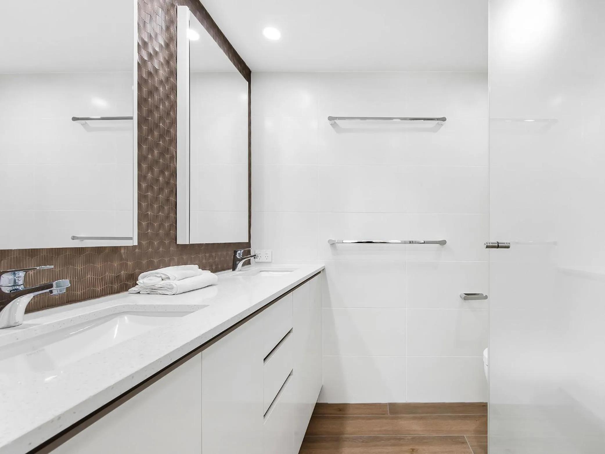 Bathroom in Peninsular Beachfront Resort