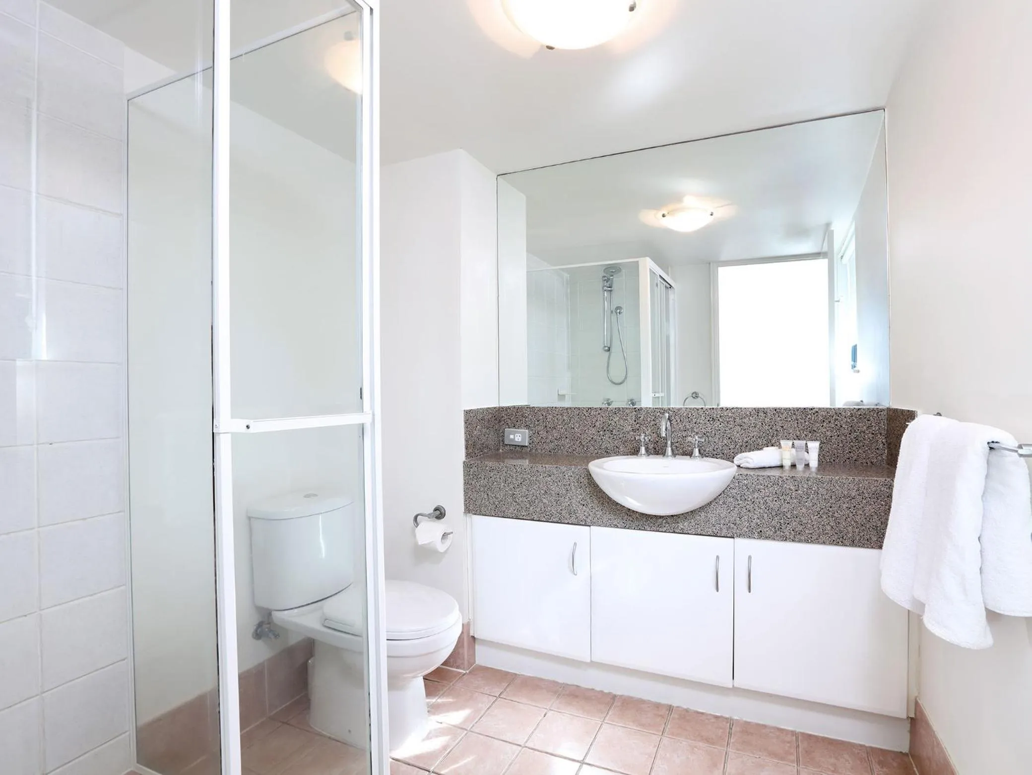 Bathroom in Peninsular Beachfront Resort