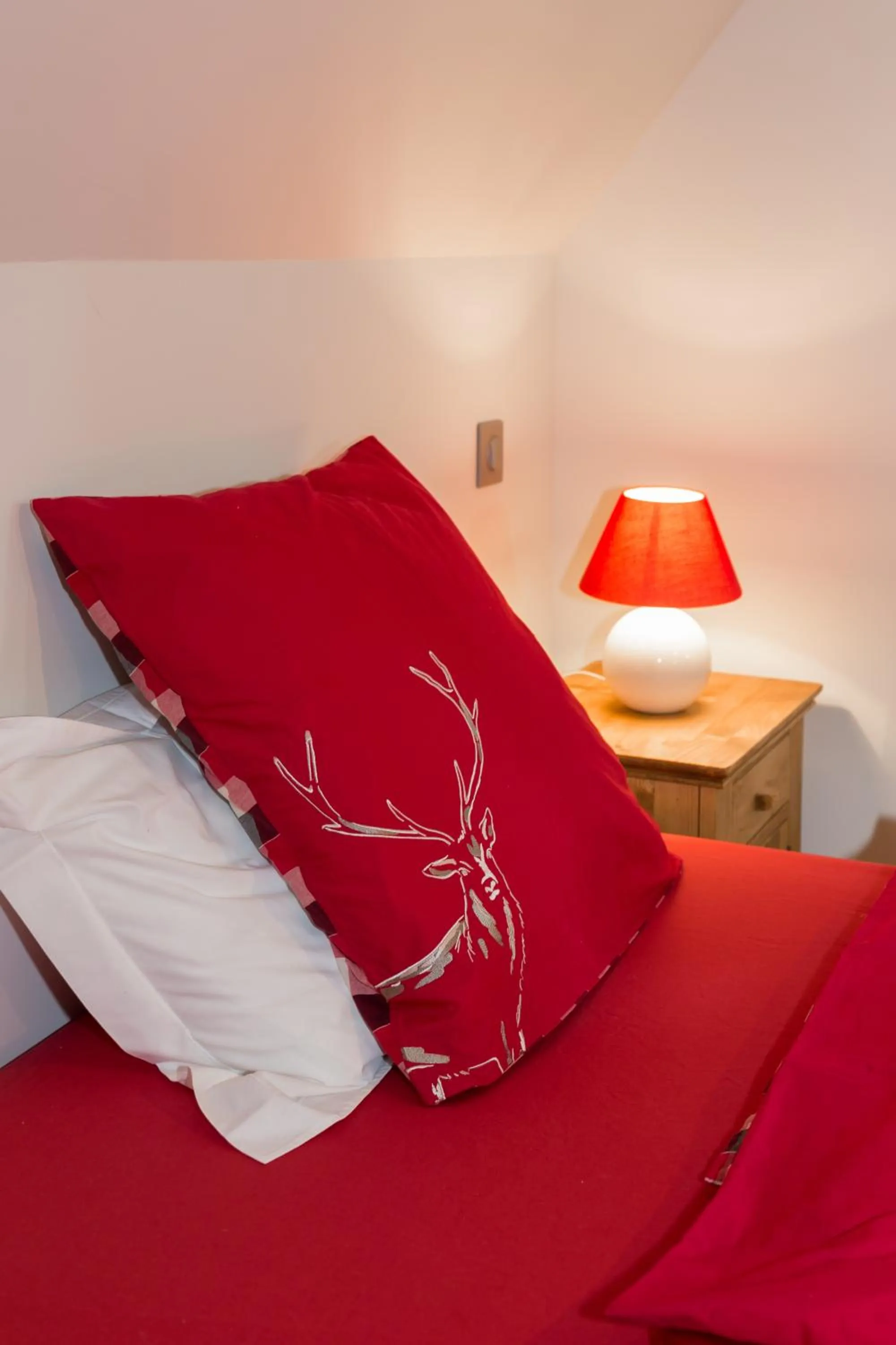 Bed in Les Chambres Chez Christine