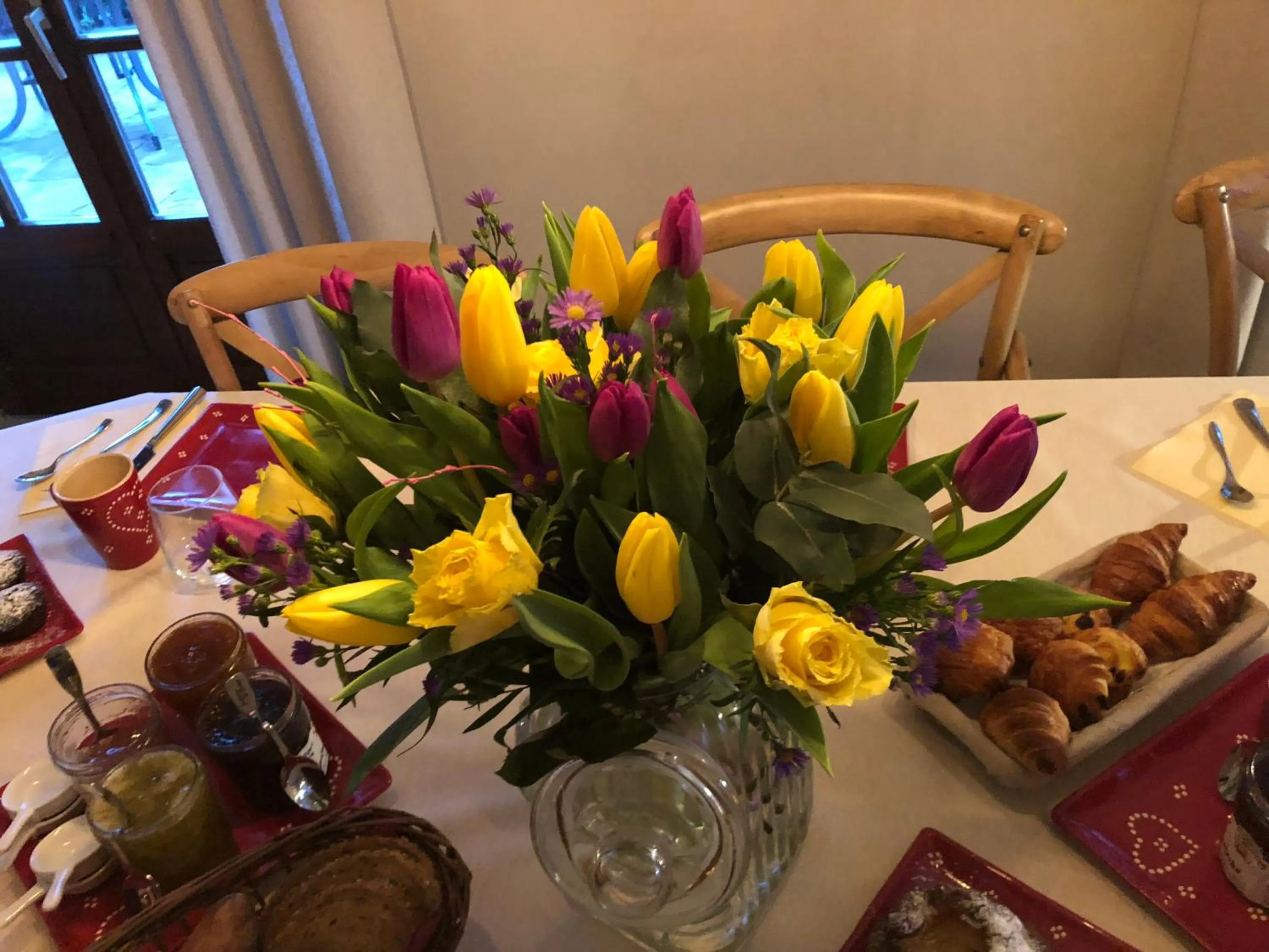 Food and drinks in Les Chambres Chez Christine