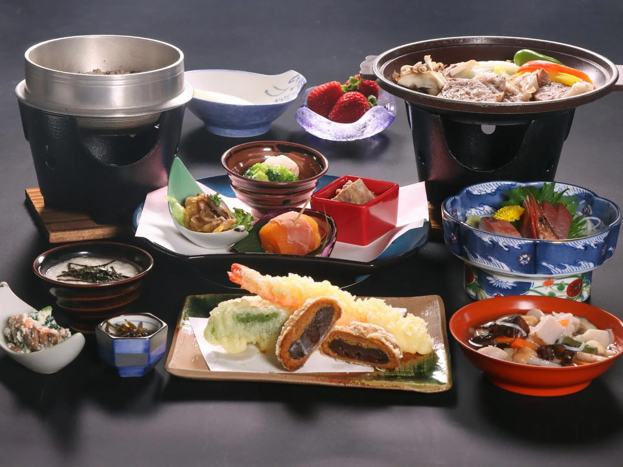 Food close-up in Niitsuru Onsen Nda