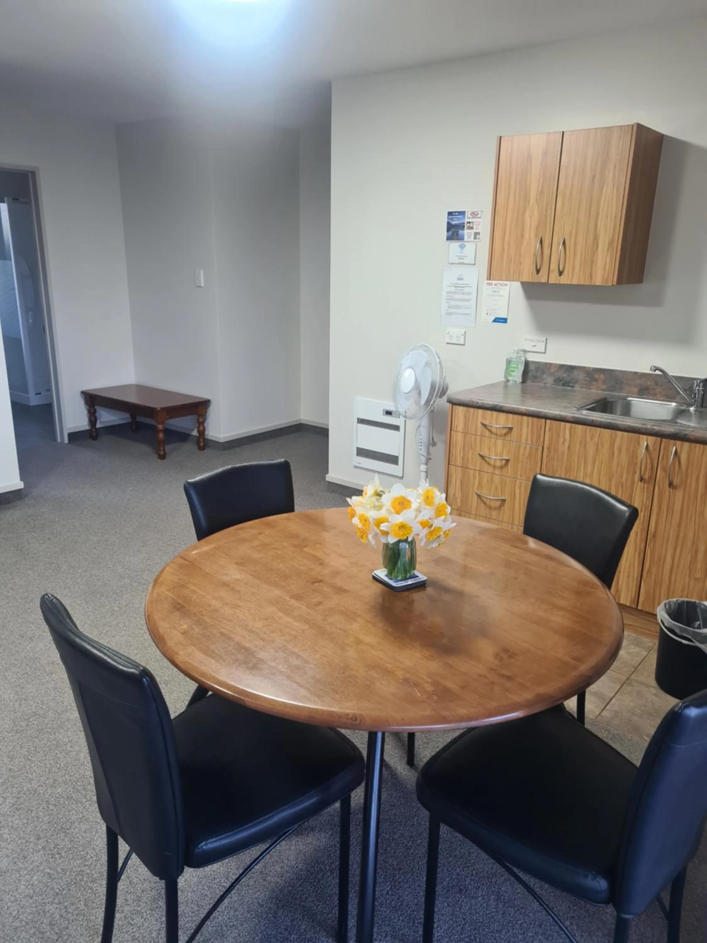 kitchen in Arran Motel