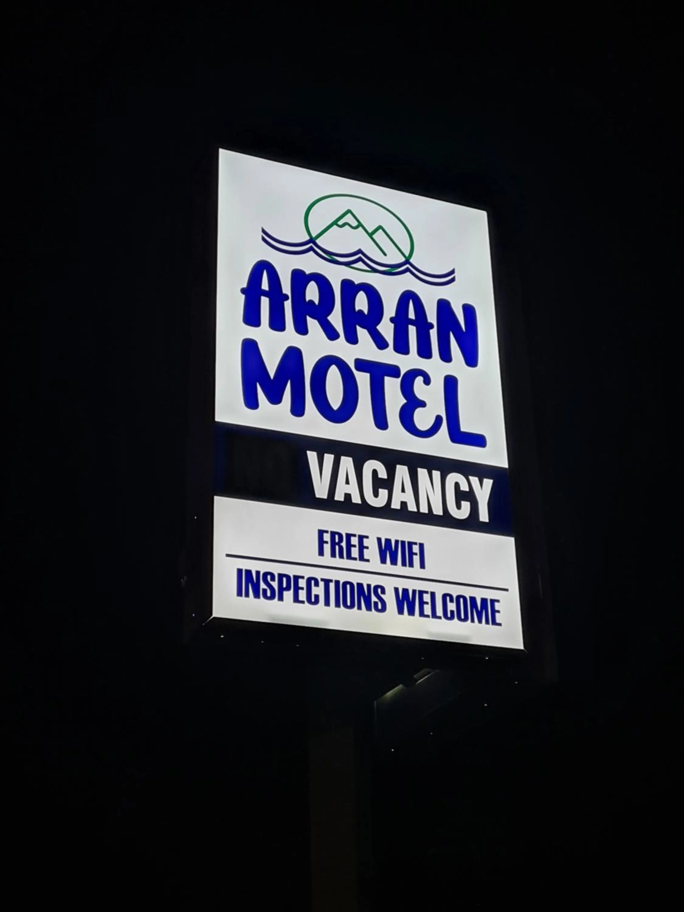 Property logo or sign in Arran Motel