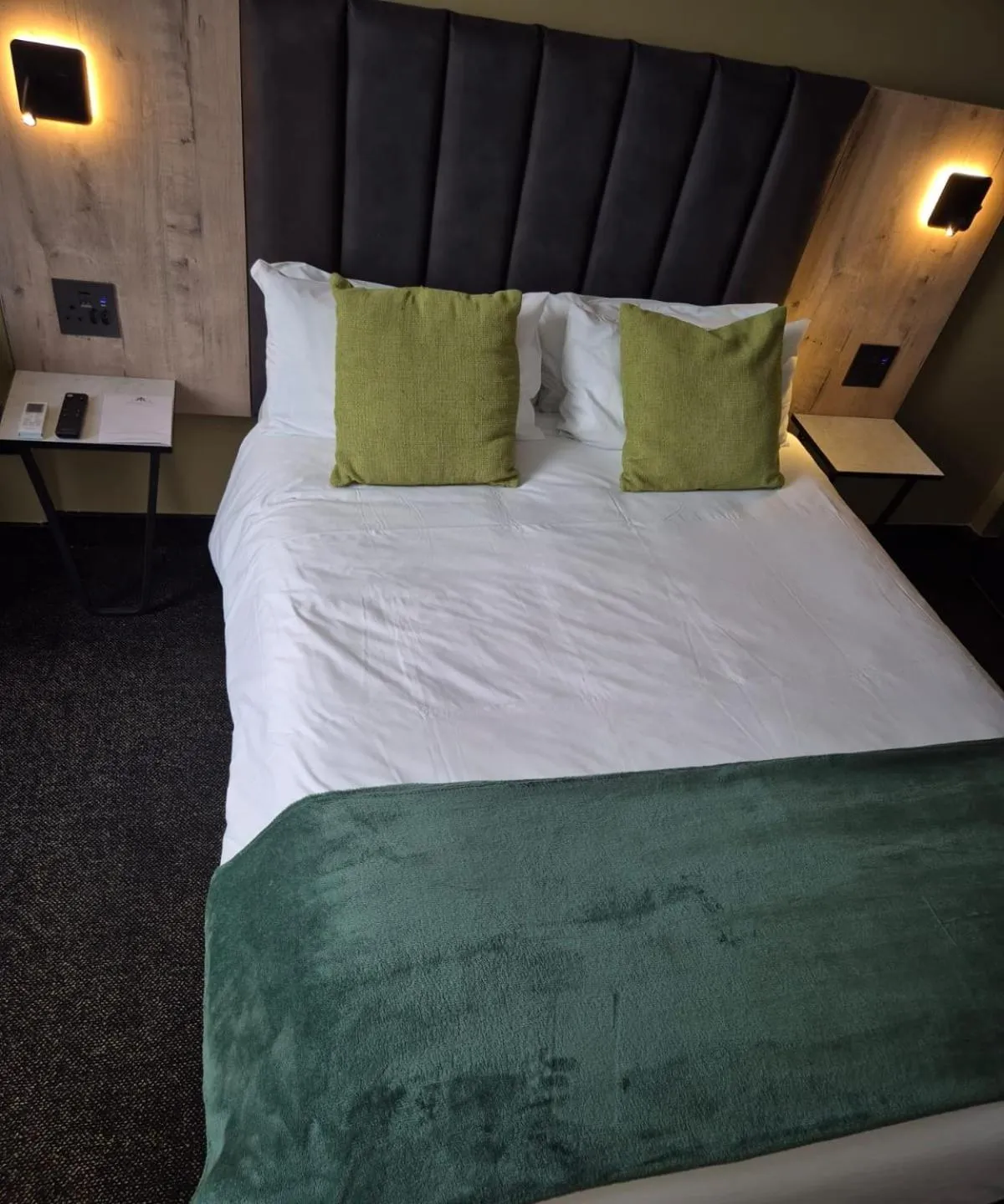 Bed in Manhattan Hotel