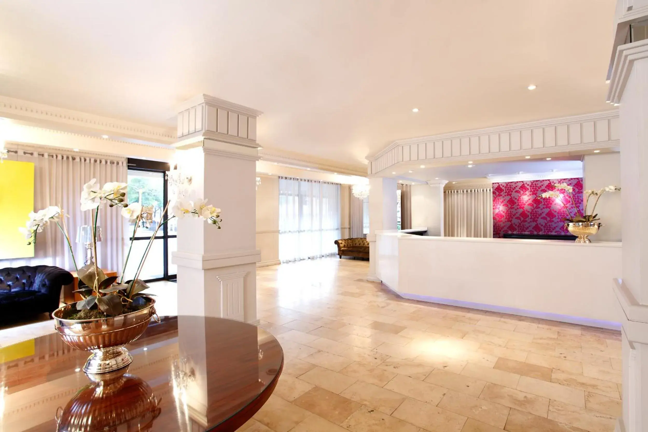 Lobby or reception in Manhattan Hotel Lobby or reception in Manhattan Hotel