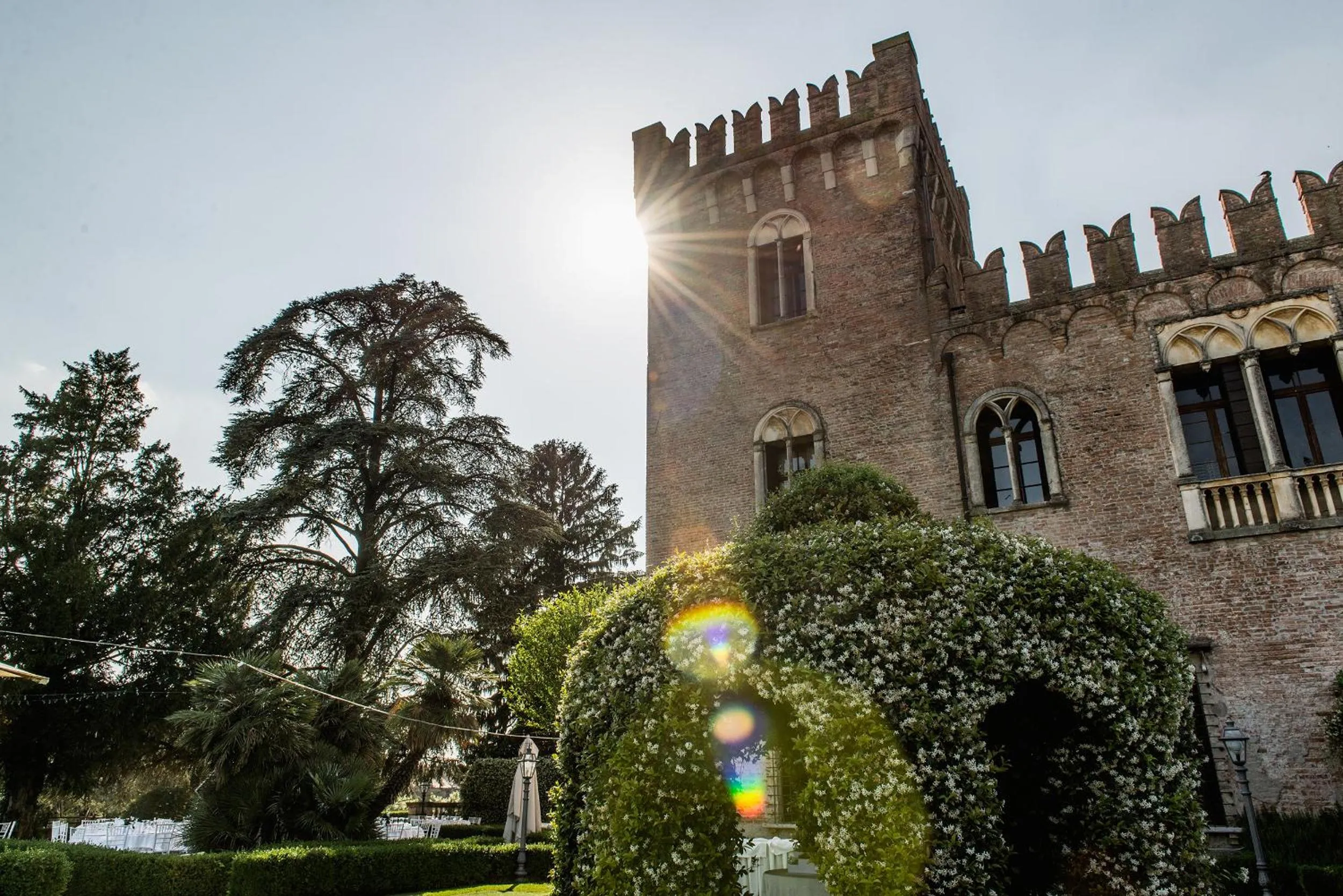 Facade/entrance in Relais Castello Bevilacqua